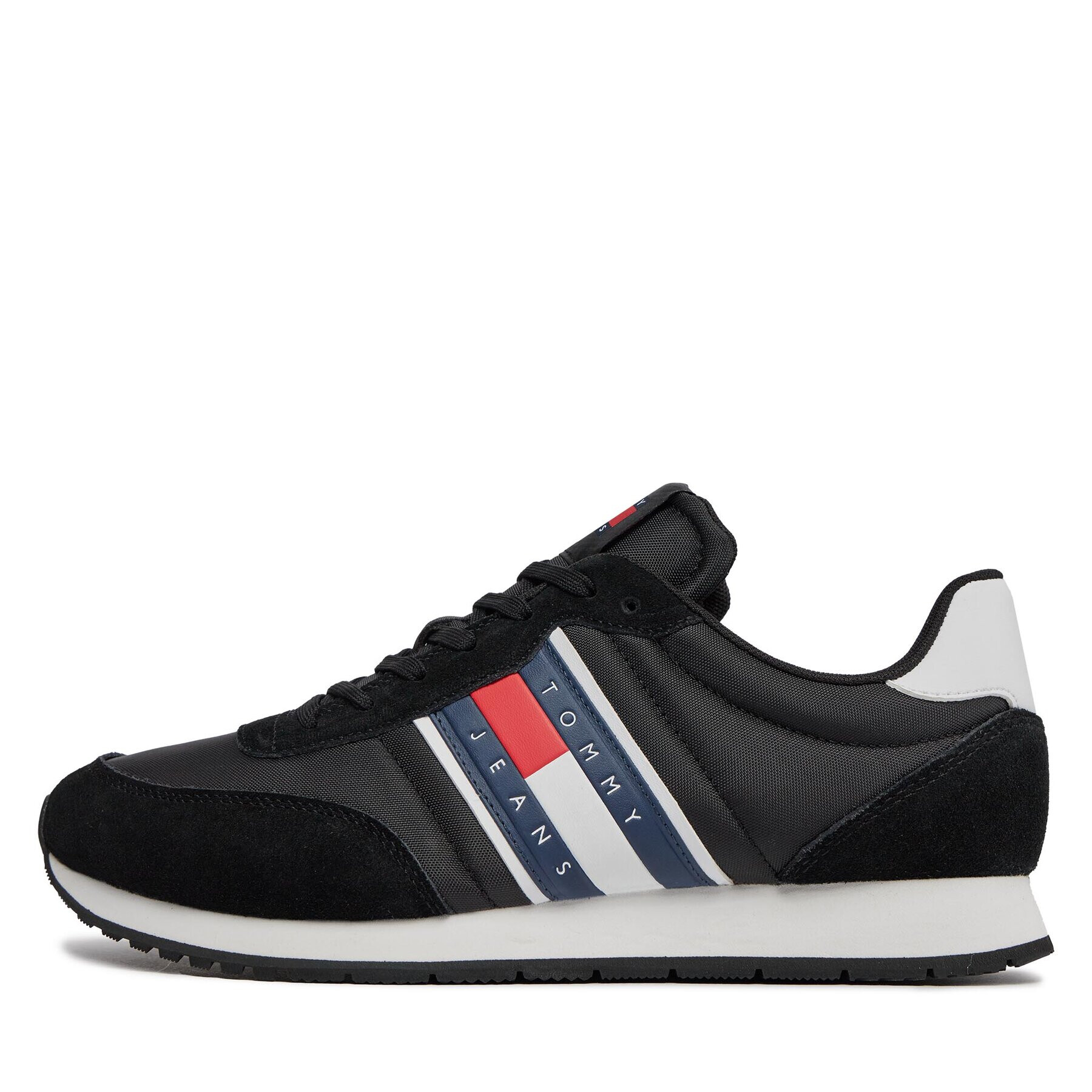 Tommy Jeans Сникърси Tjm Runner Casual Ess EM0EM01351 Черен - Pepit.bg