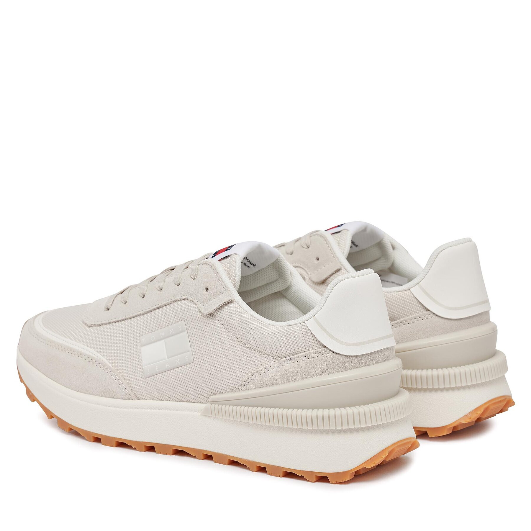 Tommy Jeans Сникърси Tjm Technical Runner EM0EM01265 Бежов - Pepit.bg