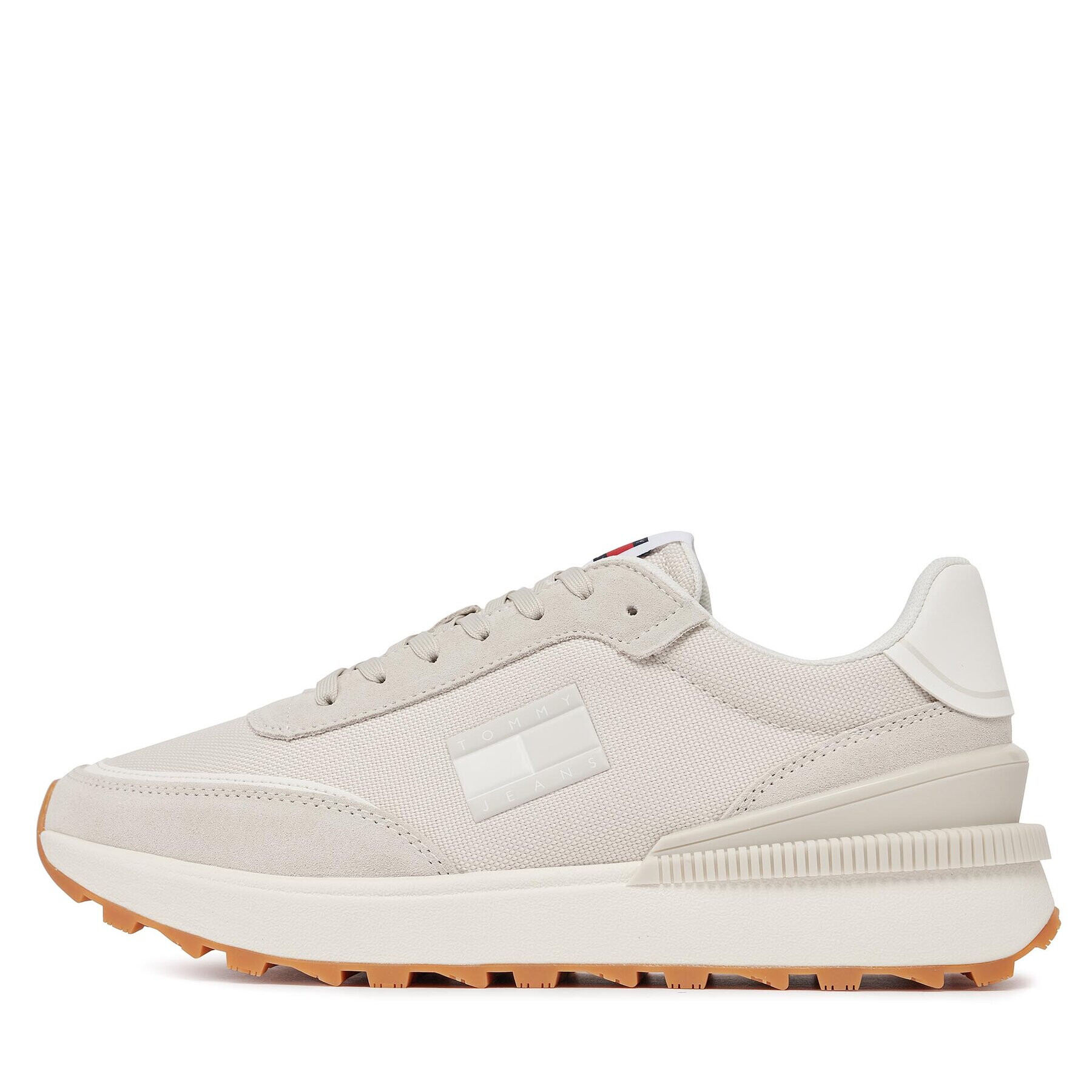 Tommy Jeans Сникърси Tjm Technical Runner EM0EM01265 Бежов - Pepit.bg