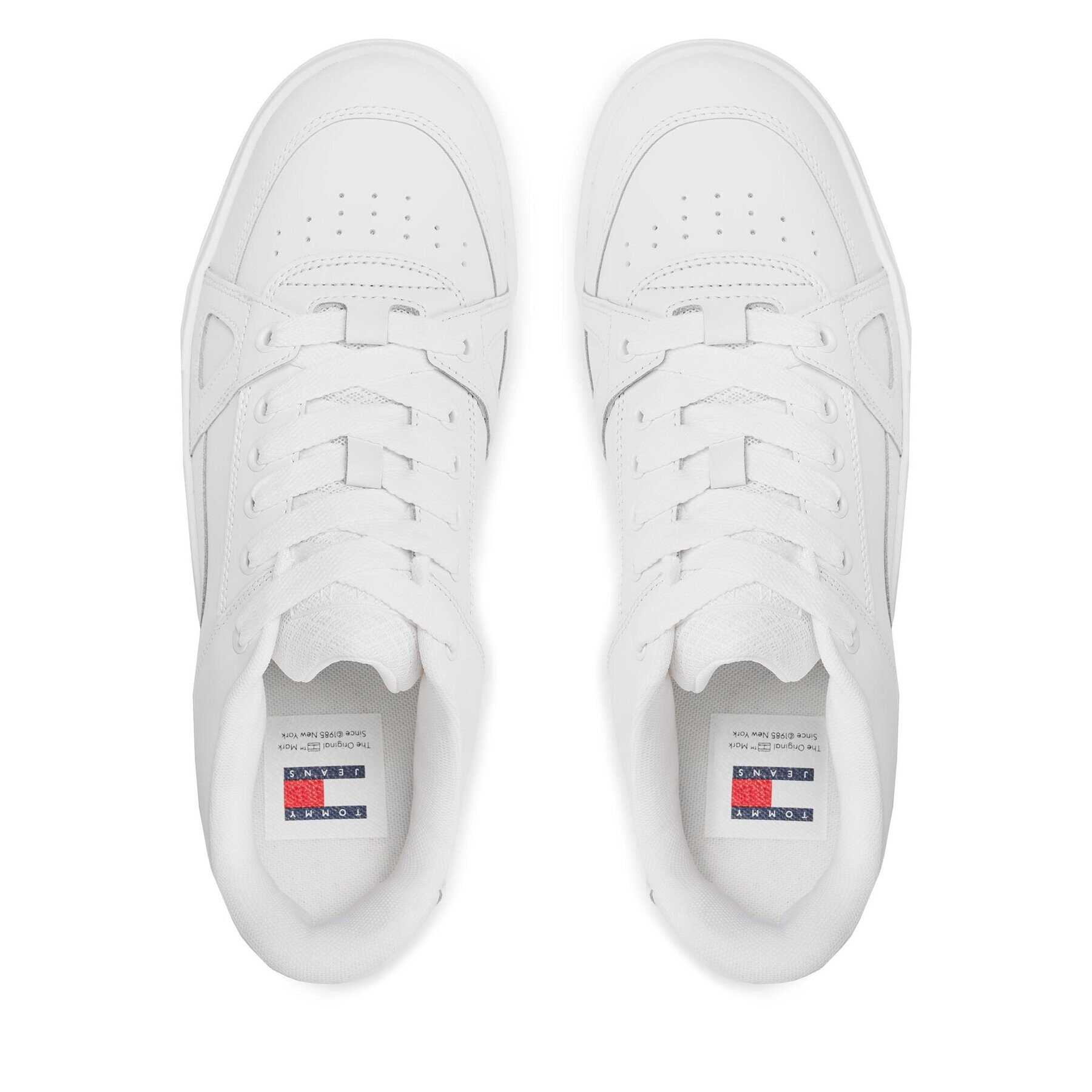 Tommy Jeans Сникърси Tjm Vulcanized Foxing Flag EM0EM01313 Бял - Pepit.bg