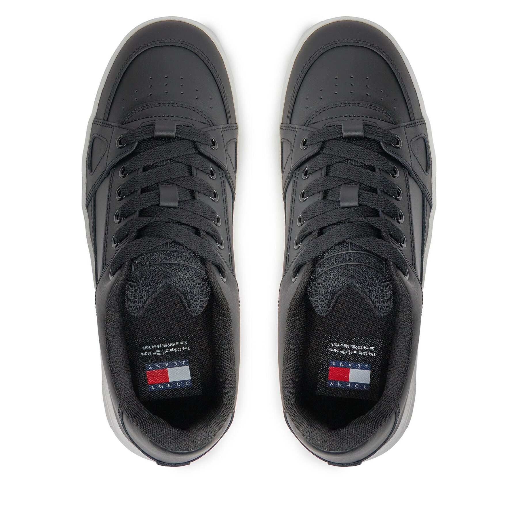 Tommy Jeans Сникърси Tjm Vulcanized Foxing Flag EM0EM01313 Черен - Pepit.bg