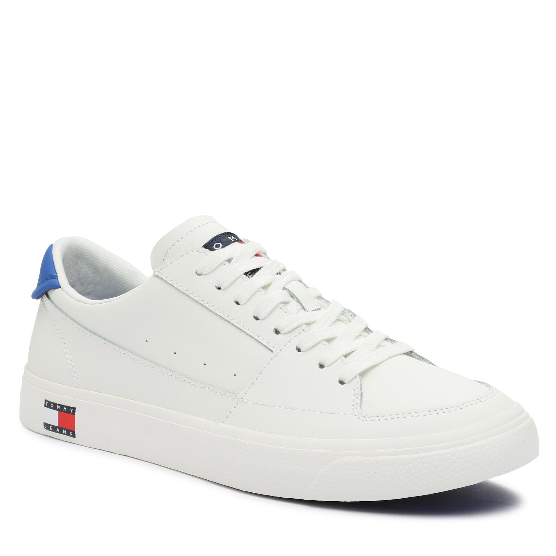 Tommy Jeans Сникърси Tjm Vulcanized Leather EM0EM01341 Бял - Pepit.bg