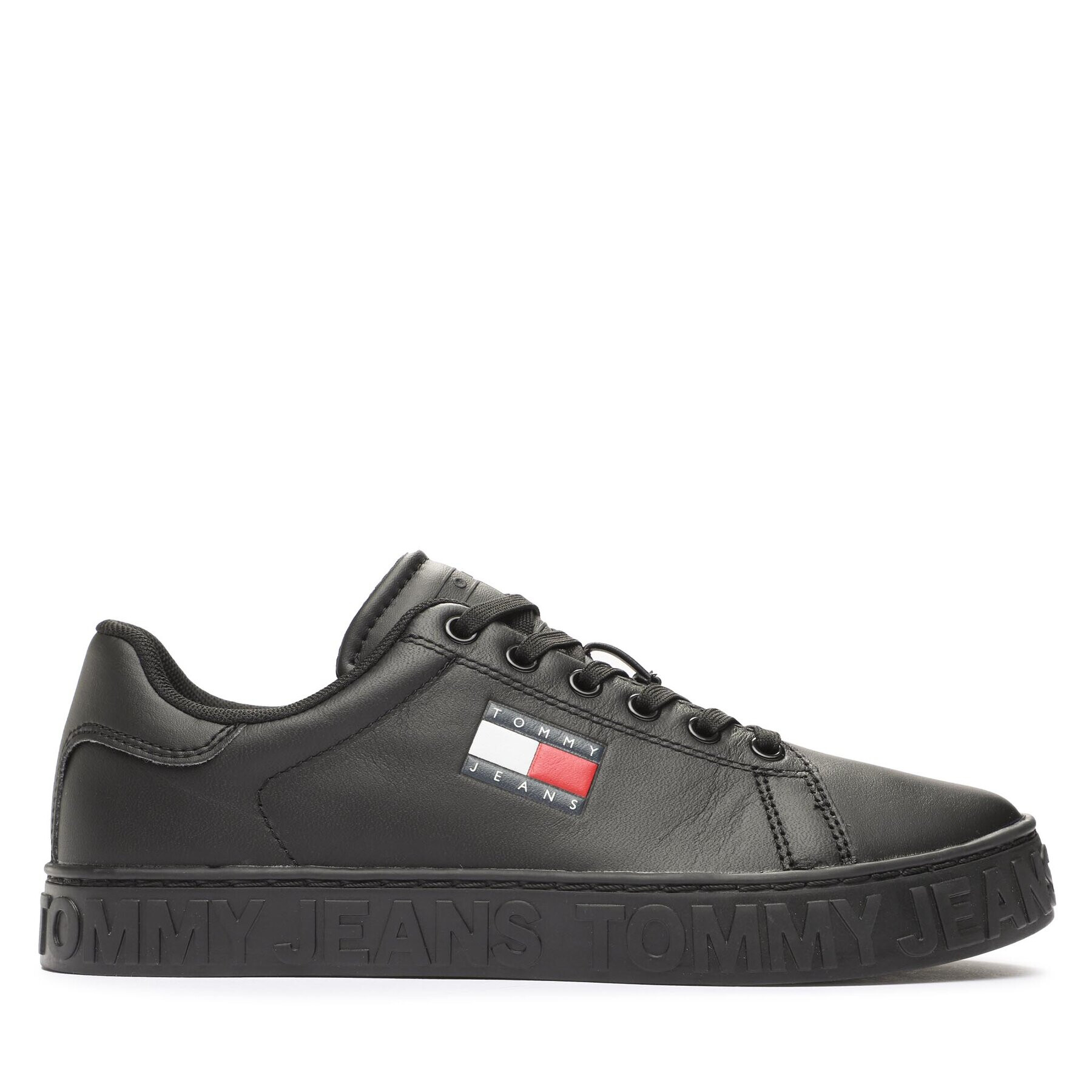 Tommy Jeans Сникърси Tjw Cool Sneaker Ess EN0EN02531 Черен - Pepit.bg