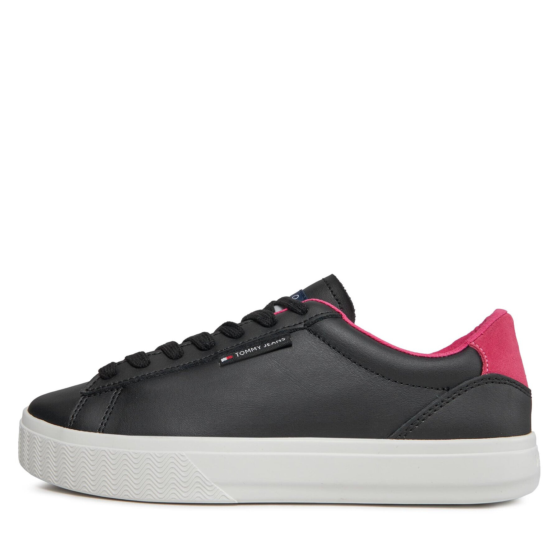 Tommy Jeans Сникърси Tjw Cupsole Sneaker Ess EN0EN02508 Черен - Pepit.bg