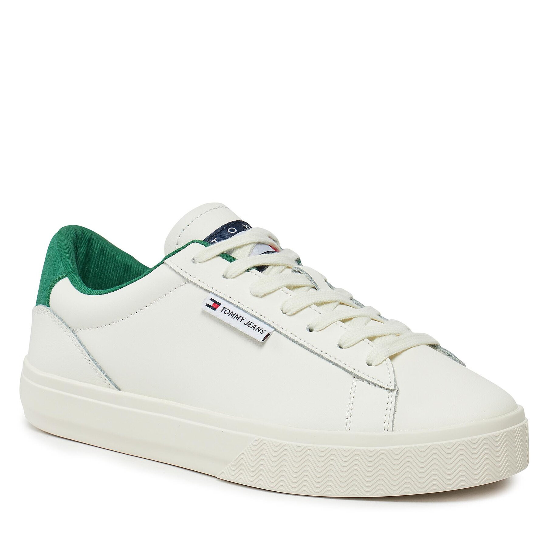 Tommy Jeans Сникърси Tjw Cupsole Sneaker Ess EN0EN02508 Екрю - Pepit.bg