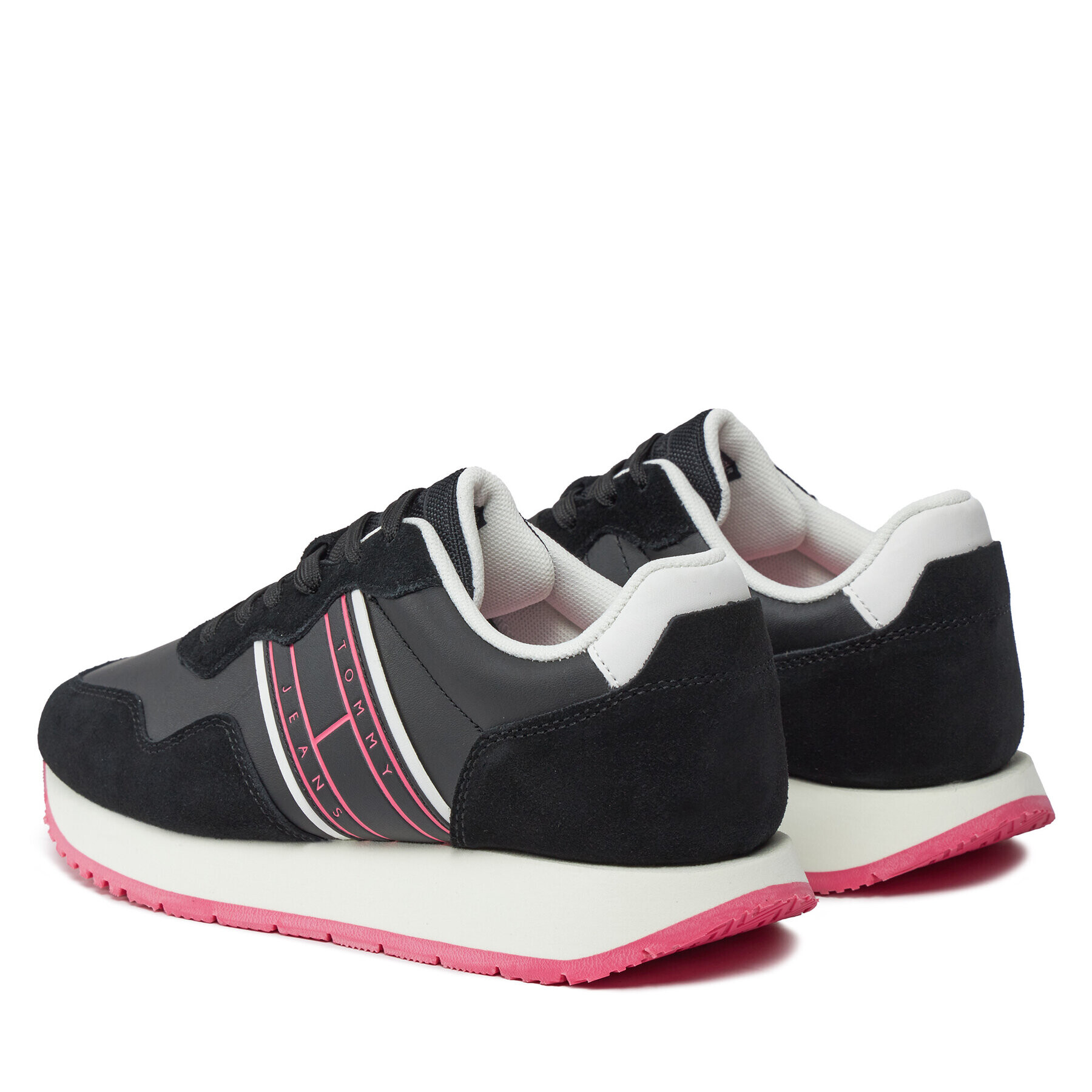 Tommy Jeans Сникърси Tjw Eva Runner Mat Mix Ess EN0EN02510 Черен - Pepit.bg