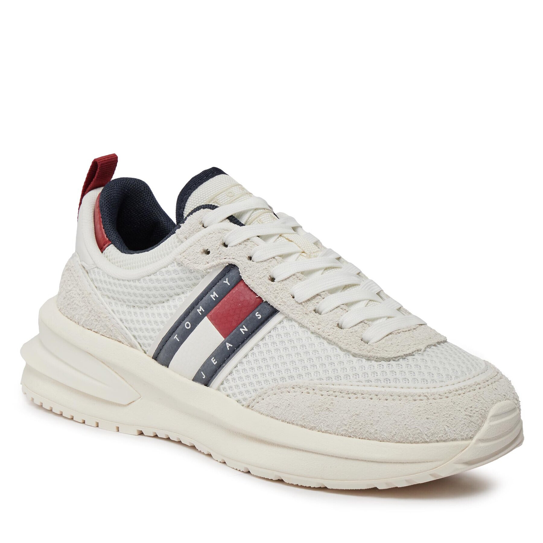 Tommy Jeans Сникърси Tjw New Tech Runner EN0EN02502 Бял - Pepit.bg