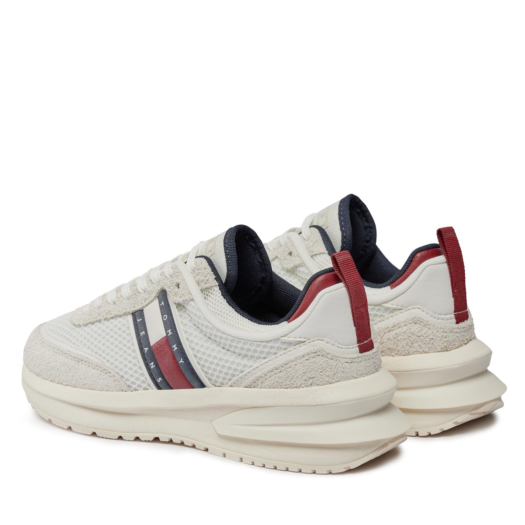 Tommy Jeans Сникърси Tjw New Tech Runner EN0EN02502 Бял - Pepit.bg