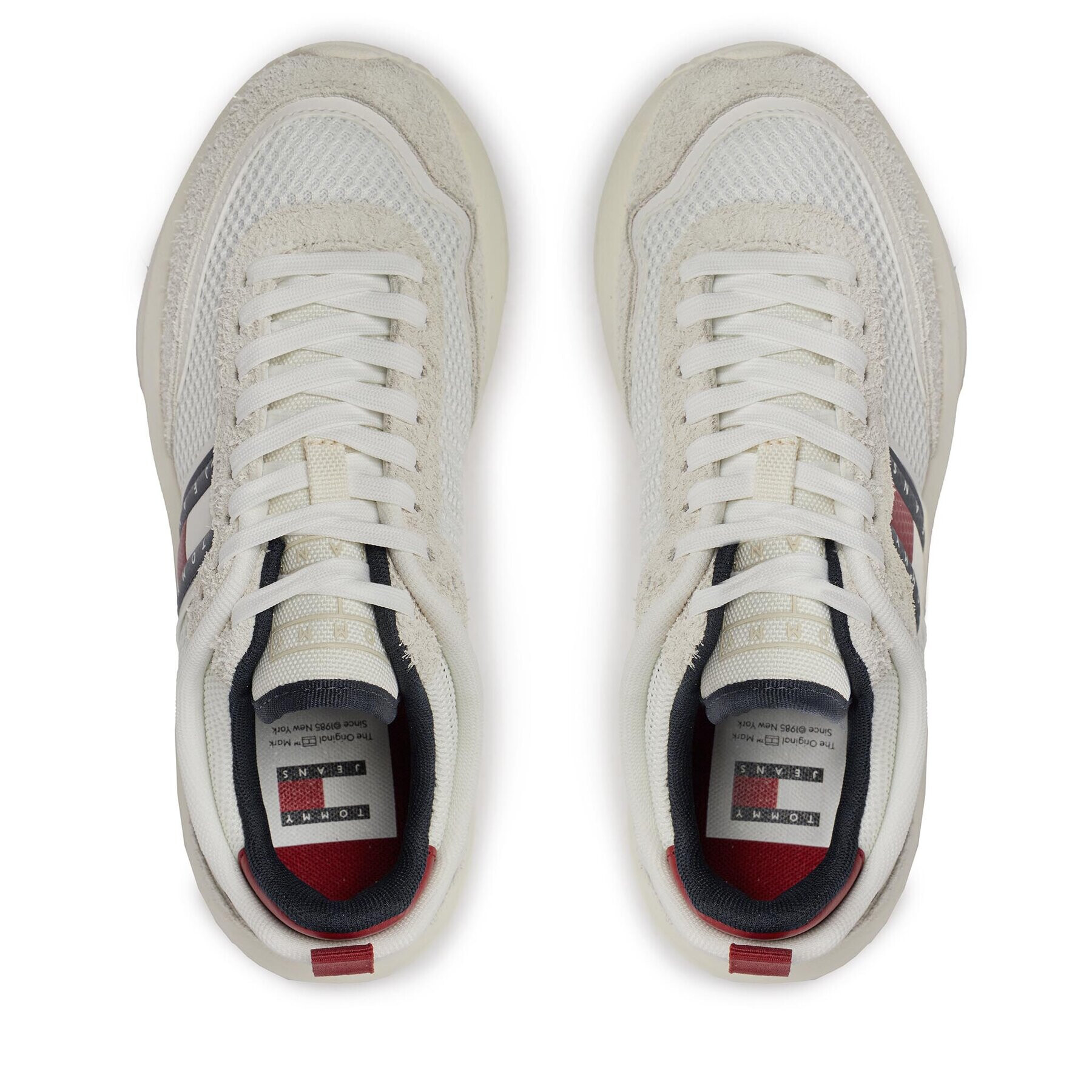 Tommy Jeans Сникърси Tjw New Tech Runner EN0EN02502 Бял - Pepit.bg