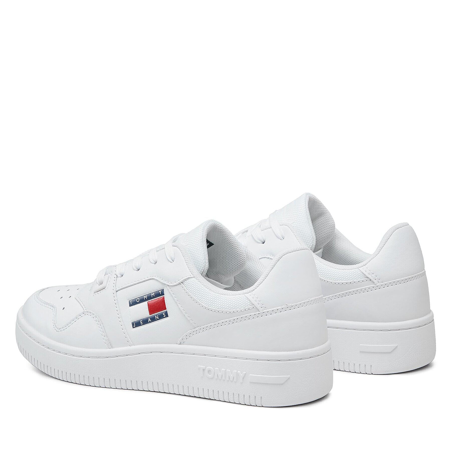 Tommy Jeans Сникърси Tjw Retro Basket Ess EN0EN02434 Бял - Pepit.bg