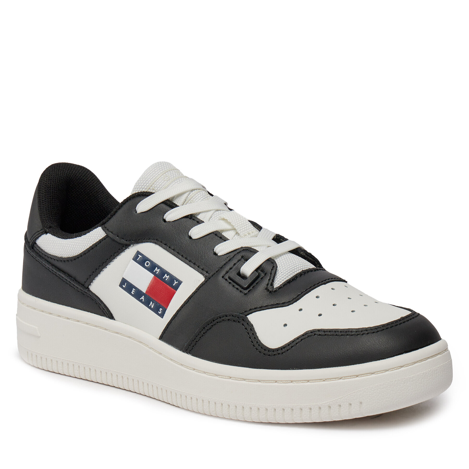 Tommy Jeans Сникърси Tjw Retro Basket Ess EN0EN02505 Бял - Pepit.bg