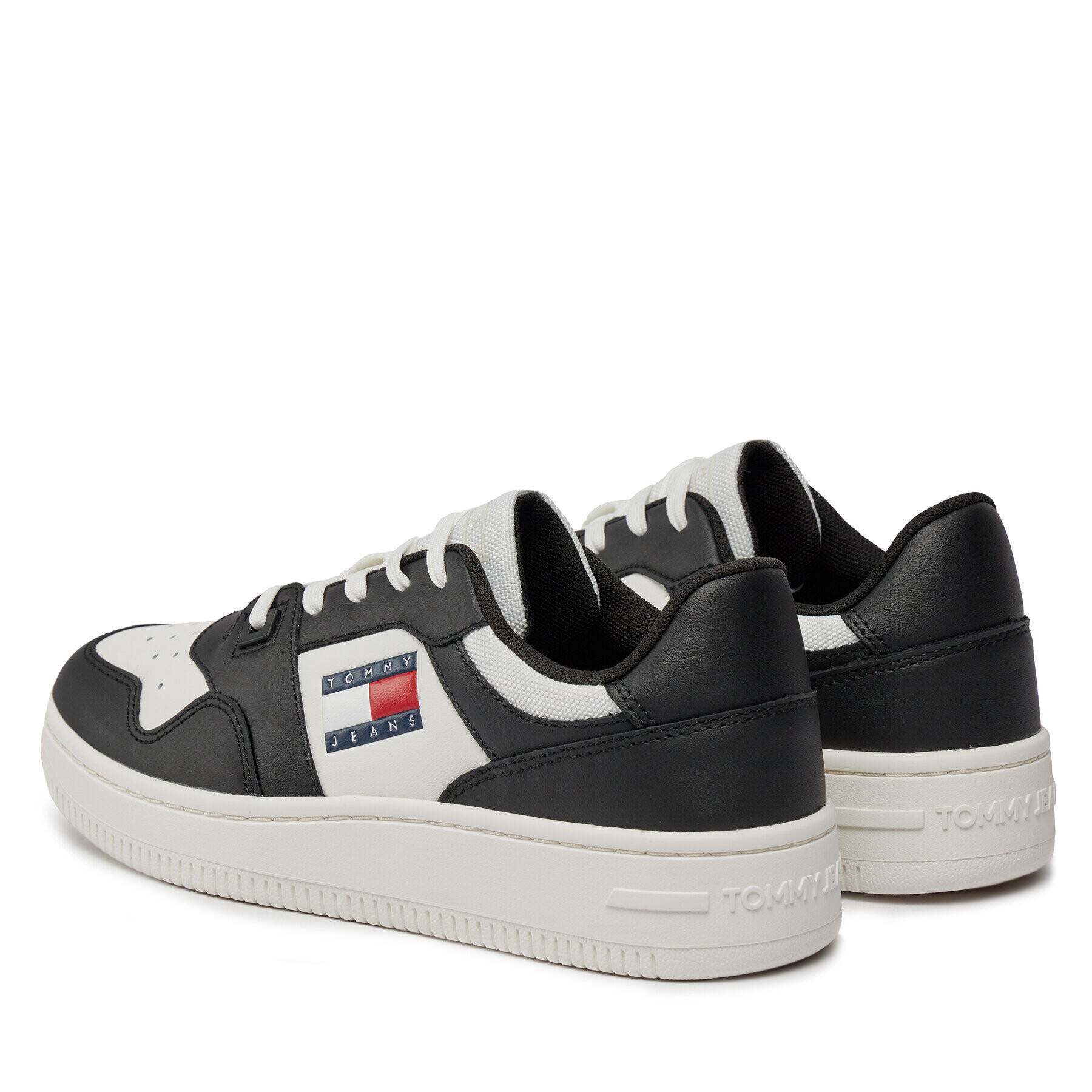 Tommy Jeans Сникърси Tjw Retro Basket Ess EN0EN02505 Бял - Pepit.bg