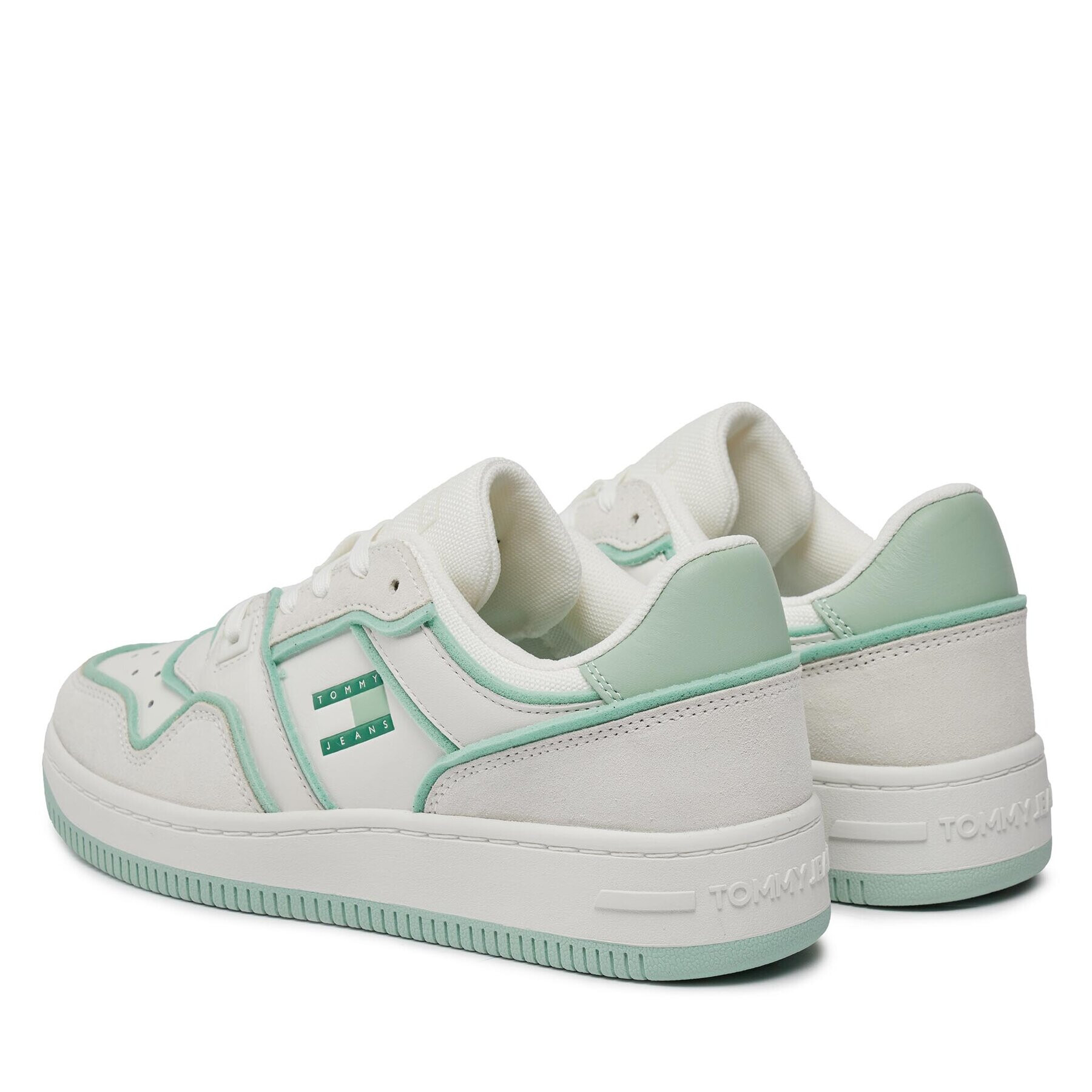 Tommy Jeans Сникърси Tjw Retro Basket Foam Edge EN0EN02420 Екрю - Pepit.bg