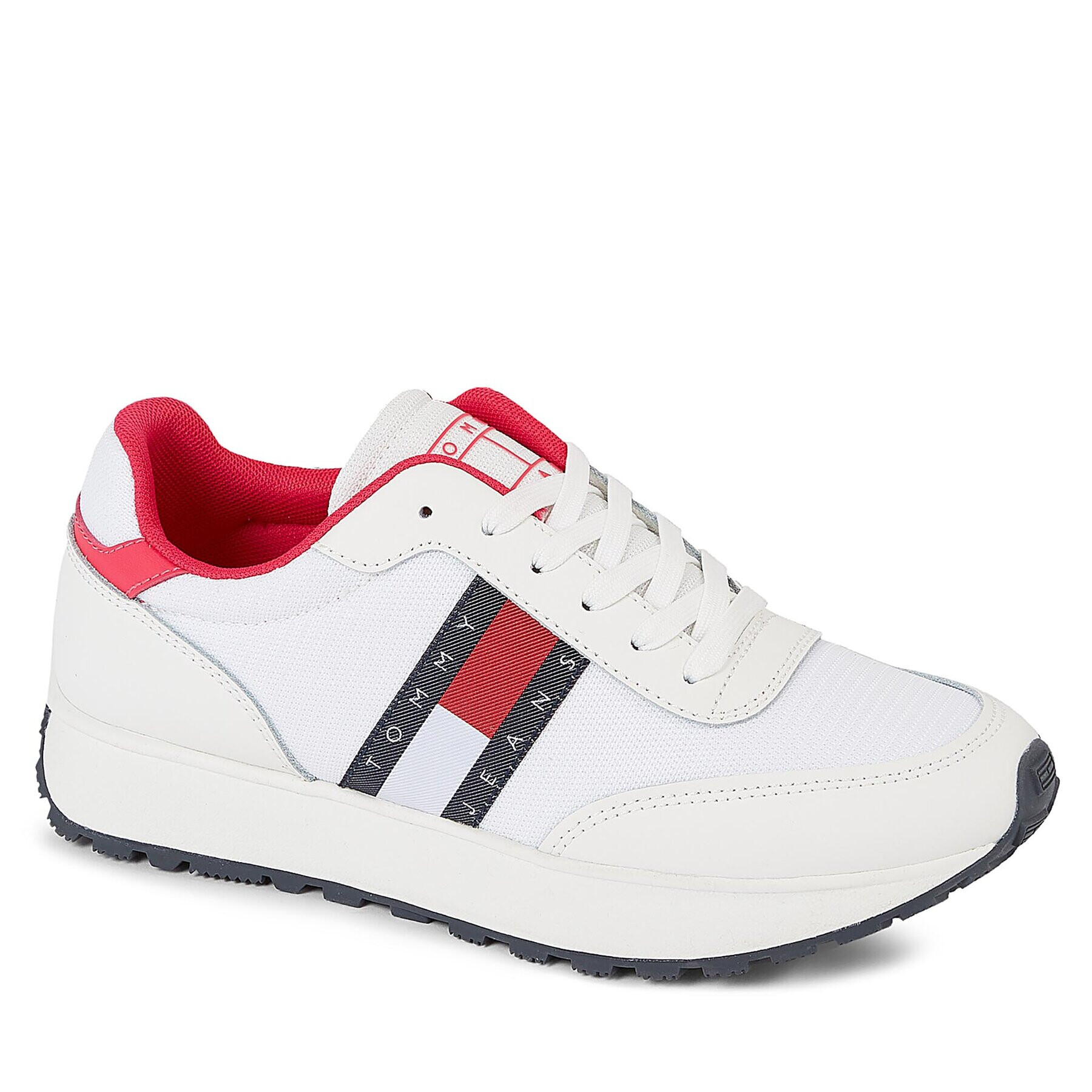 Tommy Jeans Сникърси Tjw Retro Runner EN0EN02278 Бял - Pepit.bg