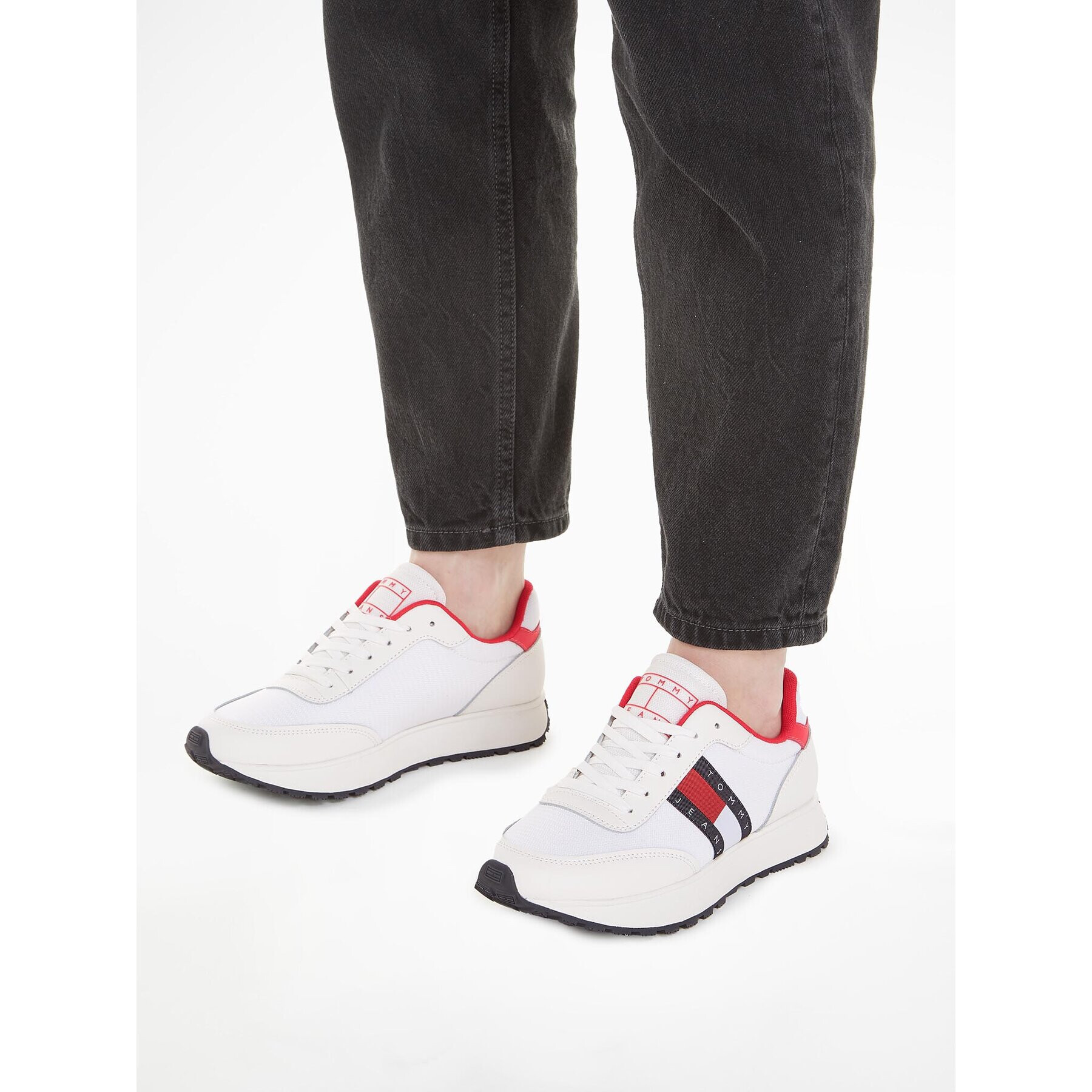 Tommy Jeans Сникърси Tjw Retro Runner EN0EN02278 Бял - Pepit.bg