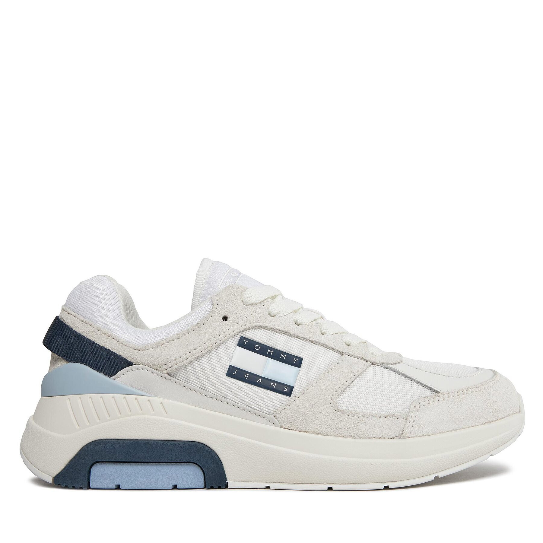 Tommy Jeans Сникърси Tjw Runner Combined EN0EN02512 Екрю - Pepit.bg