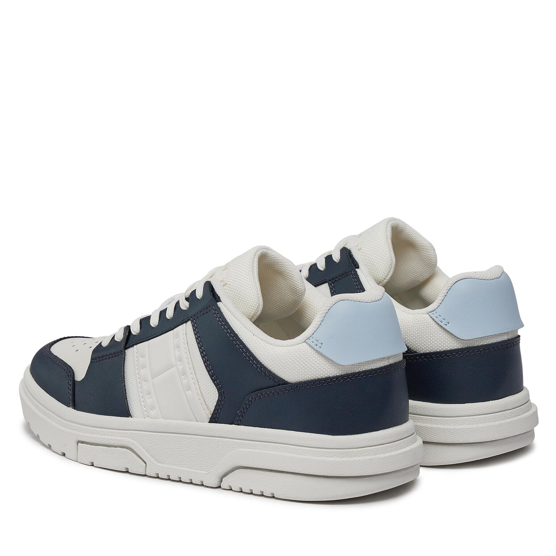 Tommy Jeans Сникърси Tjw Skate Sneaker Mat Mix EN0EN02501 Тъмносин - Pepit.bg