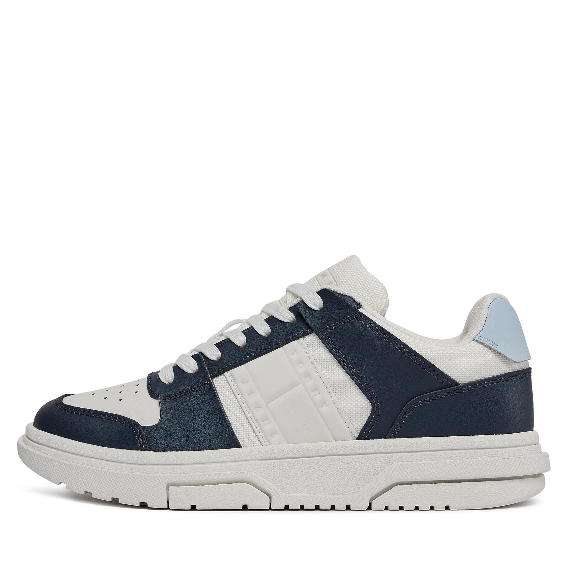 Tommy Jeans Сникърси Tjw Skate Sneaker Mat Mix EN0EN02501 Тъмносин - Pepit.bg