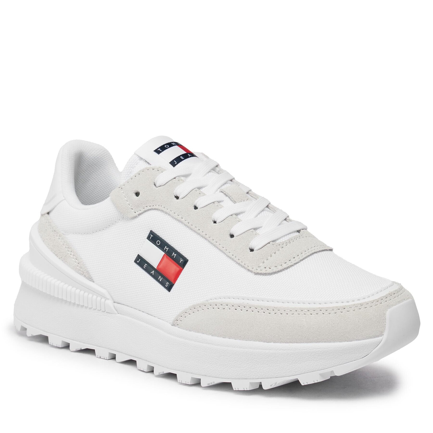 Tommy Jeans Сникърси Tjw Tech Runner Ess EN0EN02511 Бял - Pepit.bg