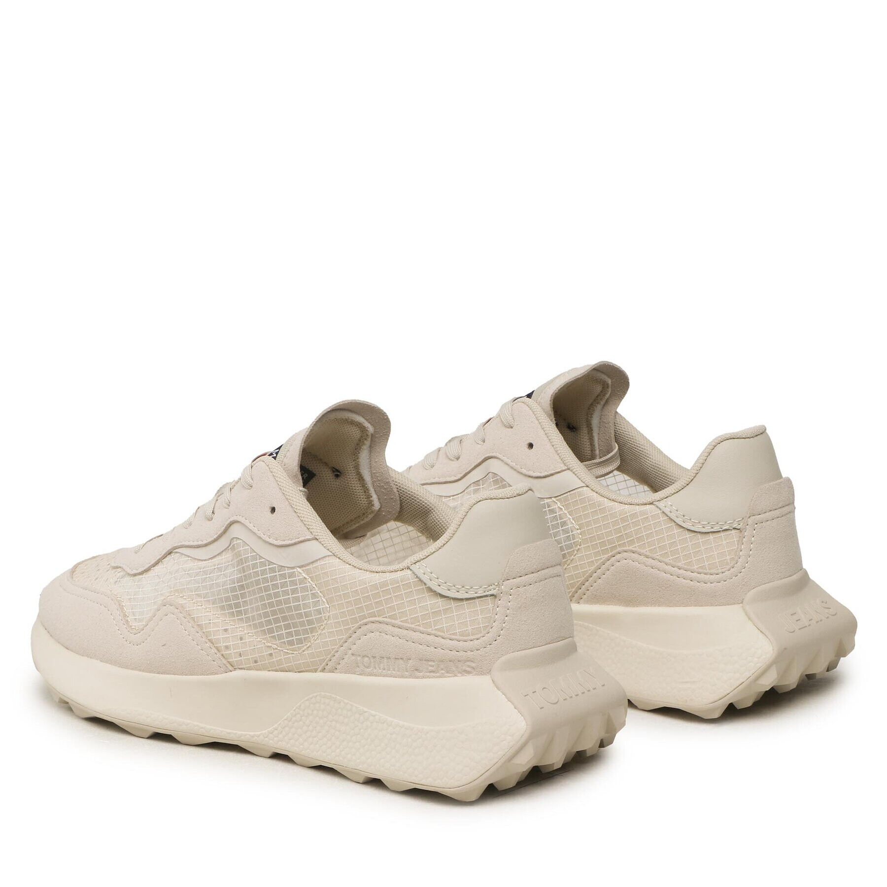 Tommy Jeans Сникърси Tjw Translucent Runner EM0EM01222 Бежов - Pepit.bg