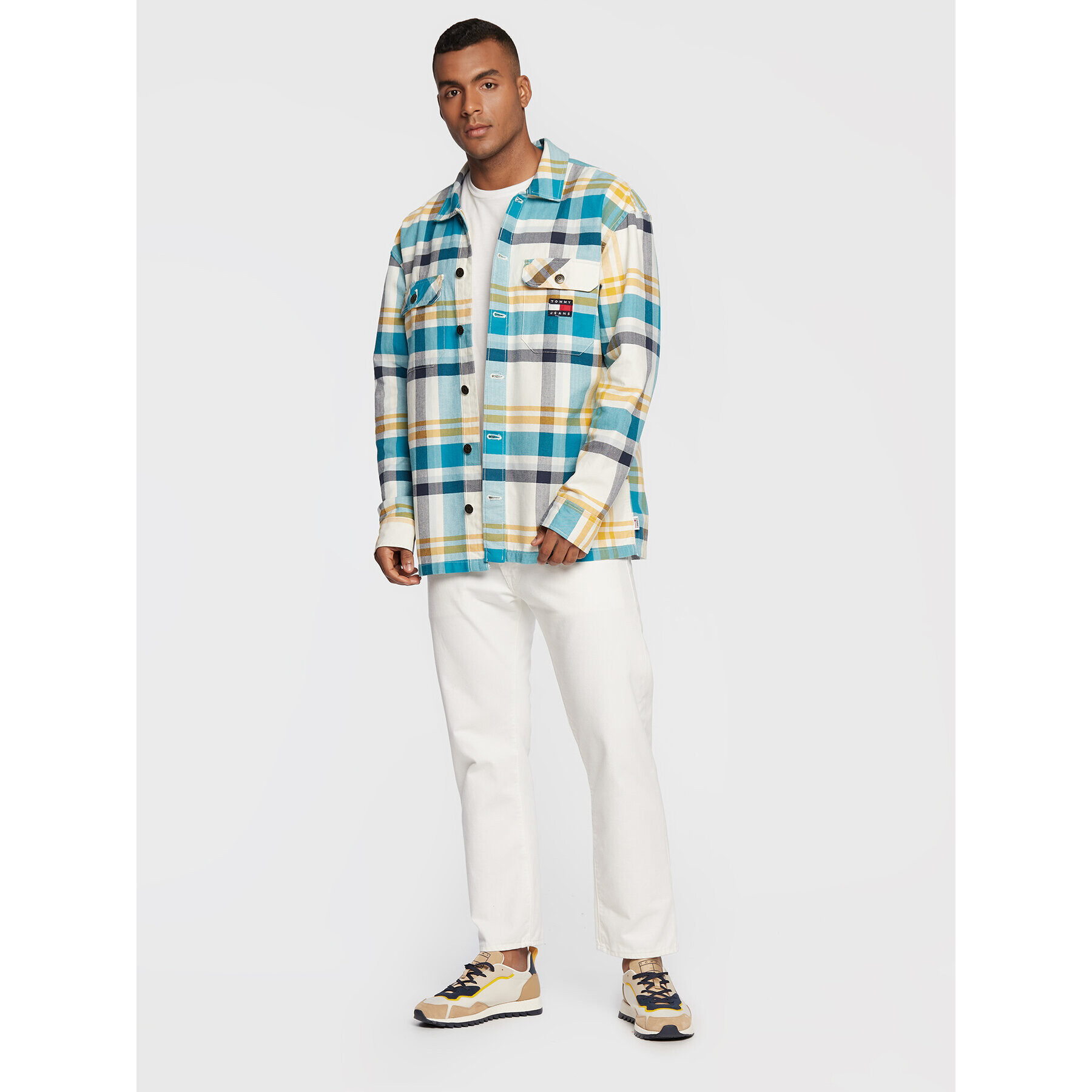 Tommy Jeans Сникърси Track Cleat EM0EM01009 Бежов - Pepit.bg