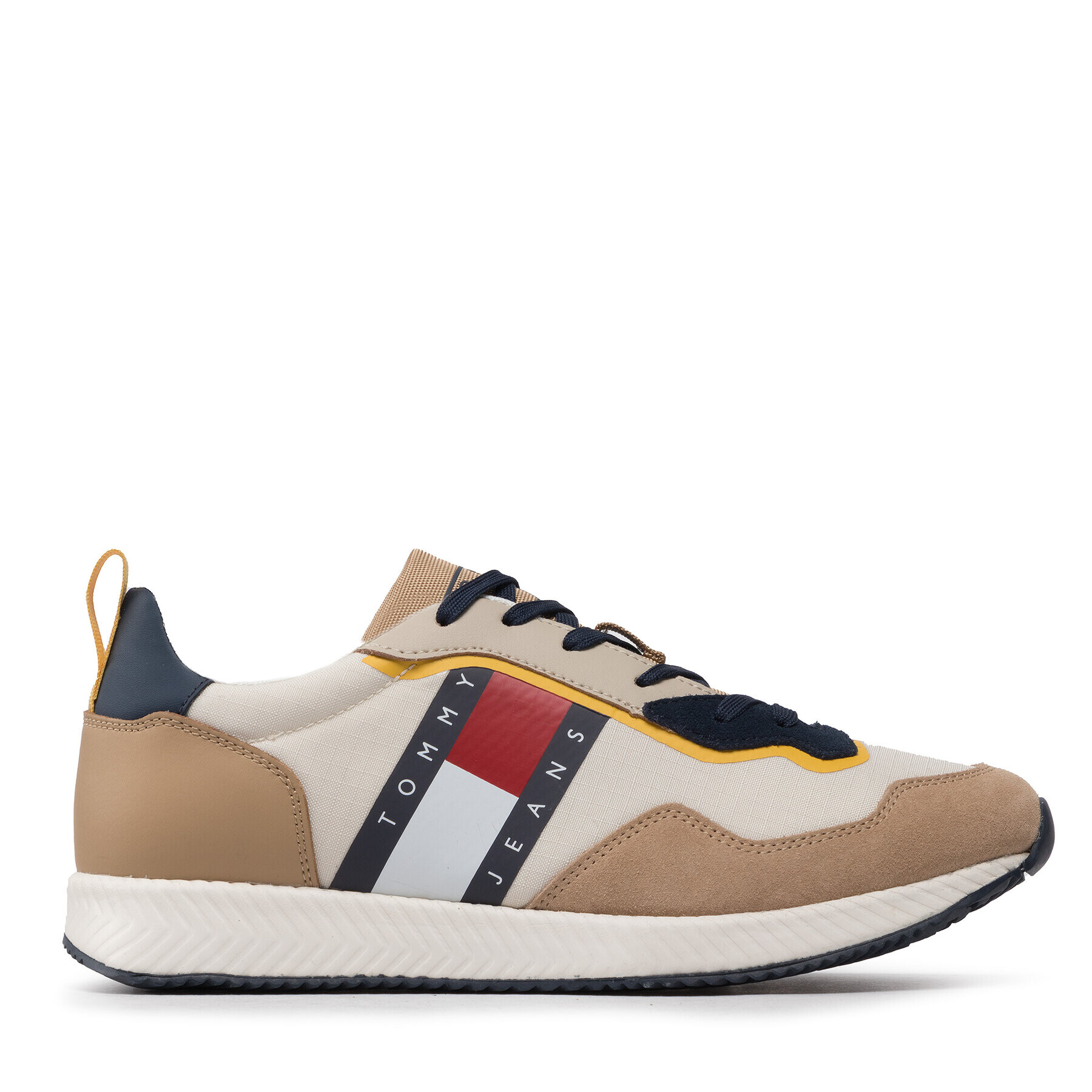 Tommy Jeans Сникърси Track Cleat EM0EM01009 Бежов - Pepit.bg