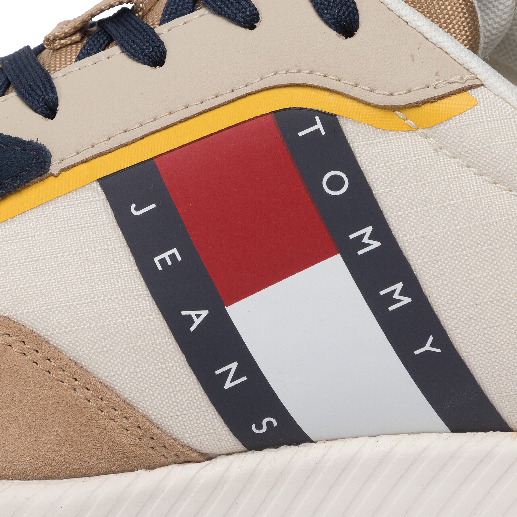 Tommy Jeans Сникърси Track Cleat EM0EM01009 Бежов - Pepit.bg