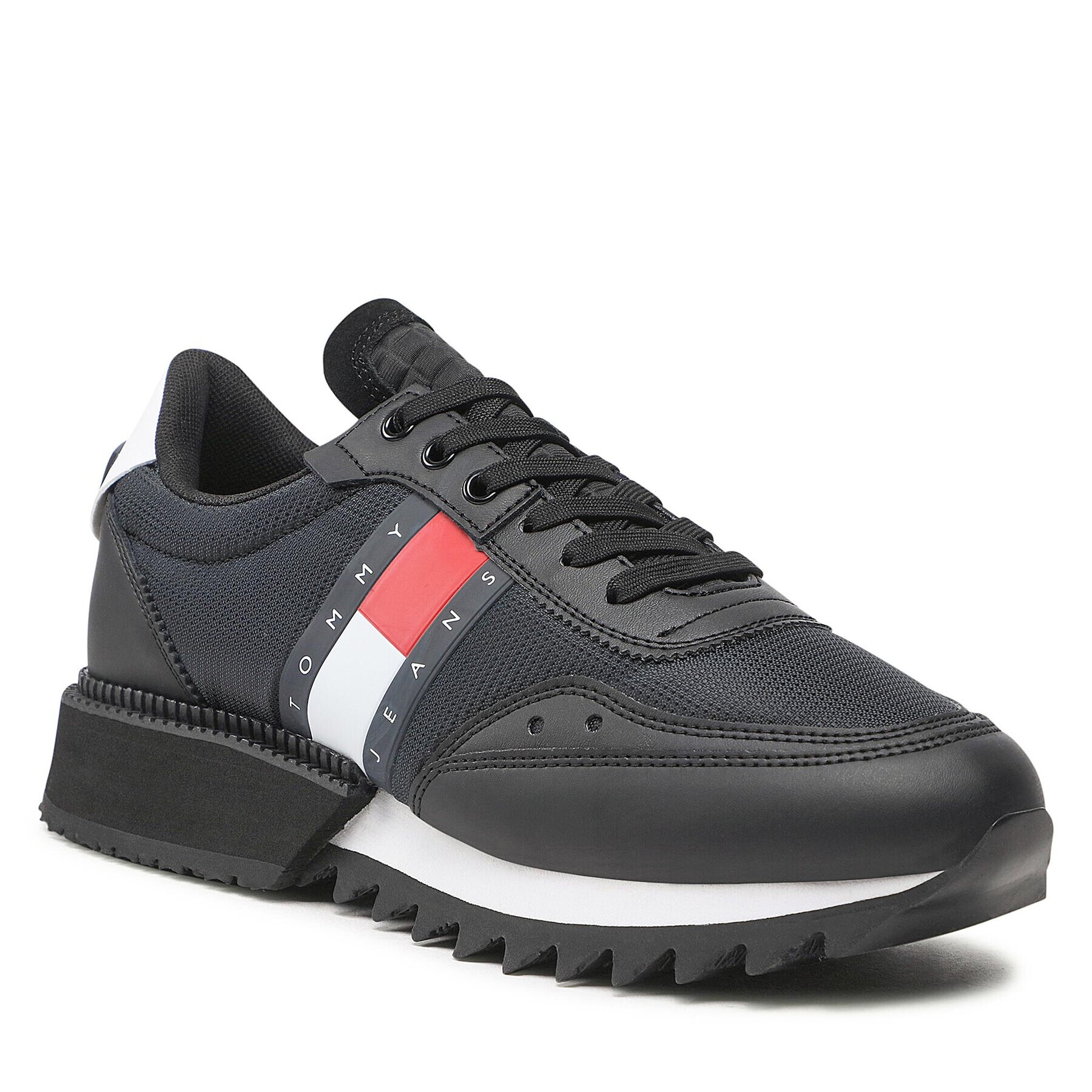 Tommy Jeans Сникърси Track Cleat EM0EM01083 Черен - Pepit.bg