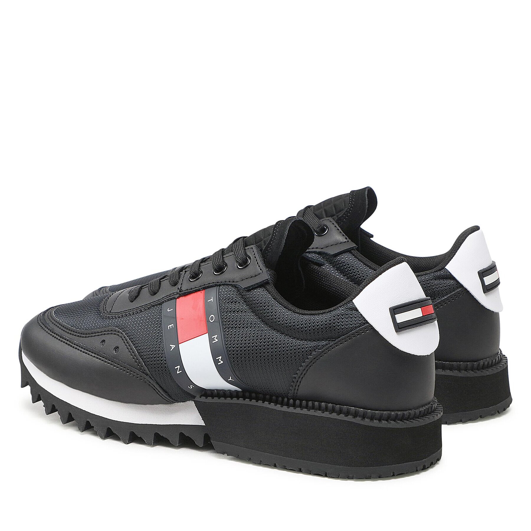 Tommy Jeans Сникърси Track Cleat EM0EM01083 Черен - Pepit.bg