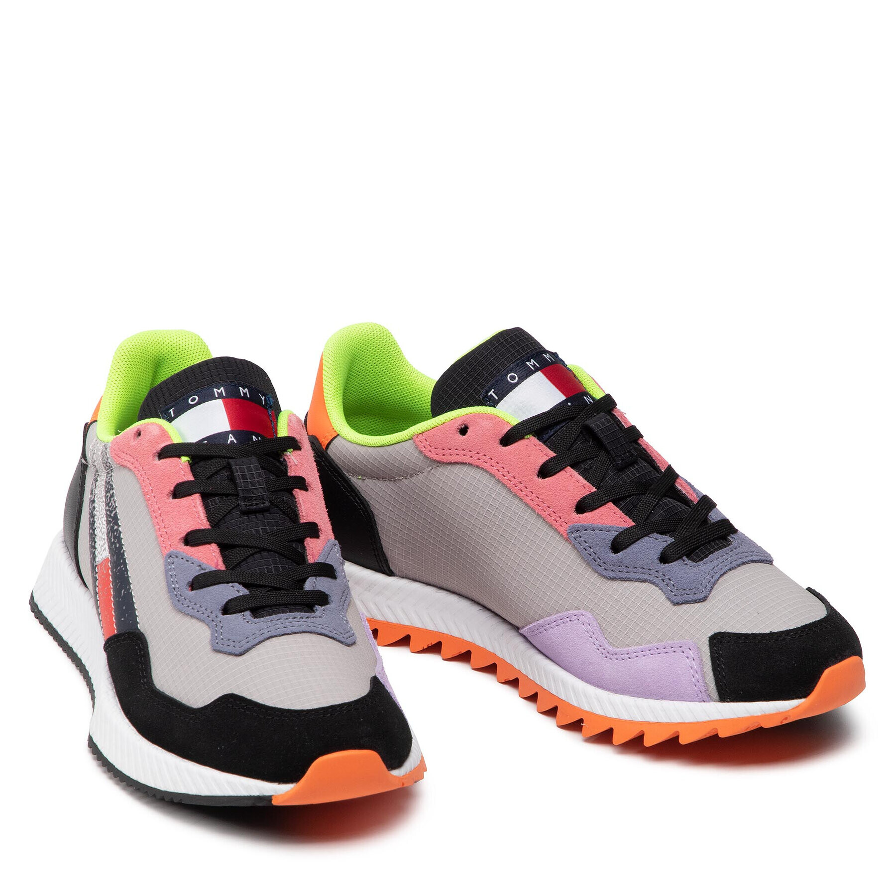 Tommy Jeans Сникърси Track Cleat Mix Runner EN0EN01654 Цветен - Pepit.bg