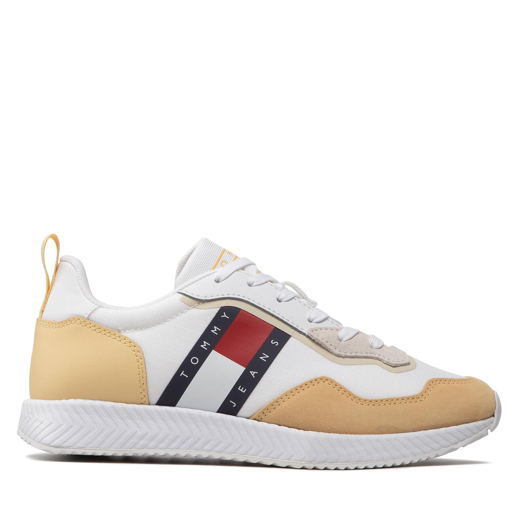 Tommy Jeans Сникърси Track Cleat Wmn EN0EN01850 Бял - Pepit.bg