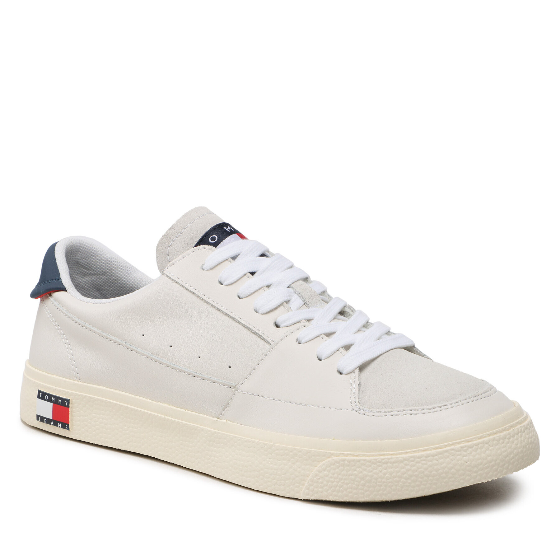 Tommy Jeans Сникърси Vulcanized Ess EM0EM01106 Бежов - Pepit.bg