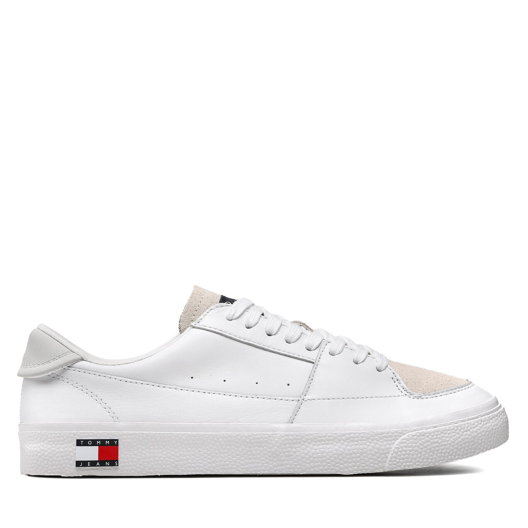 Tommy Jeans Сникърси Vulcanized Ess EM0EM01106 Бял - Pepit.bg