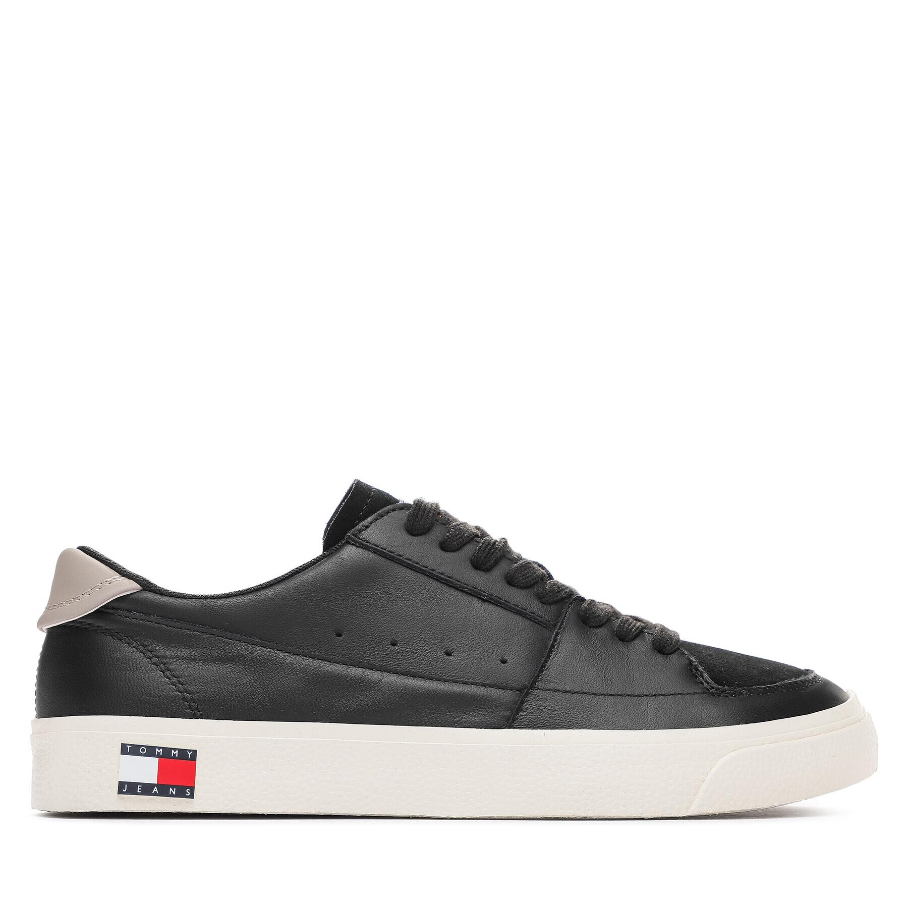 Tommy Jeans Сникърси Vulcanized Ess EM0EM01106 Черен - Pepit.bg