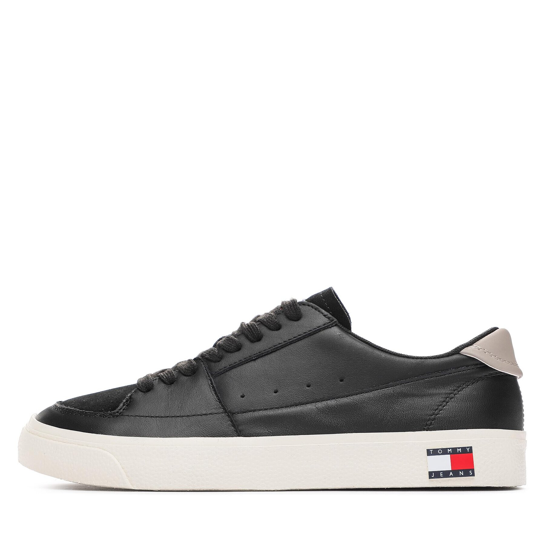 Tommy Jeans Сникърси Vulcanized Ess EM0EM01106 Черен - Pepit.bg