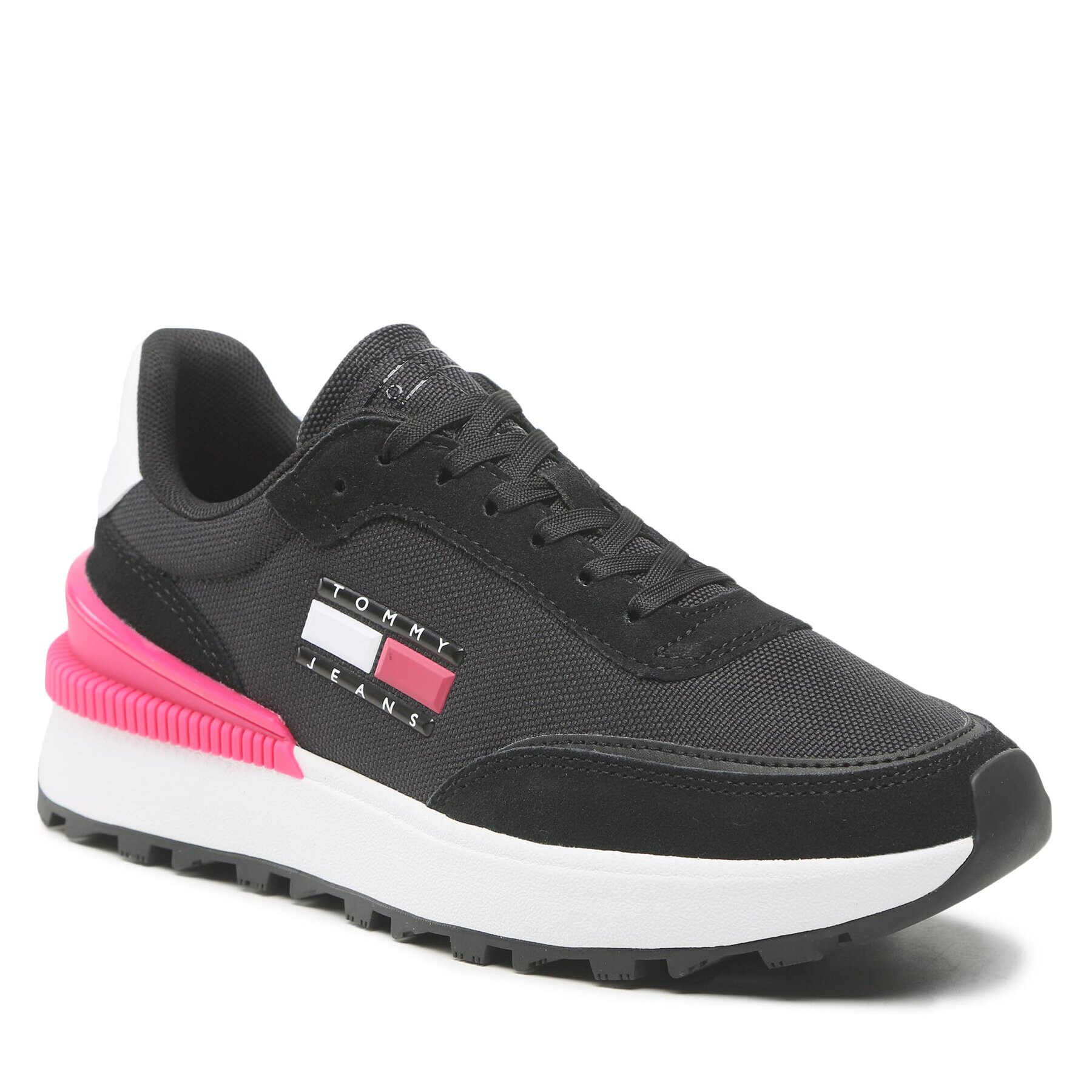 Tommy Jeans Сникърси Wmn Tech Runner EN0EN02028 Черен - Pepit.bg