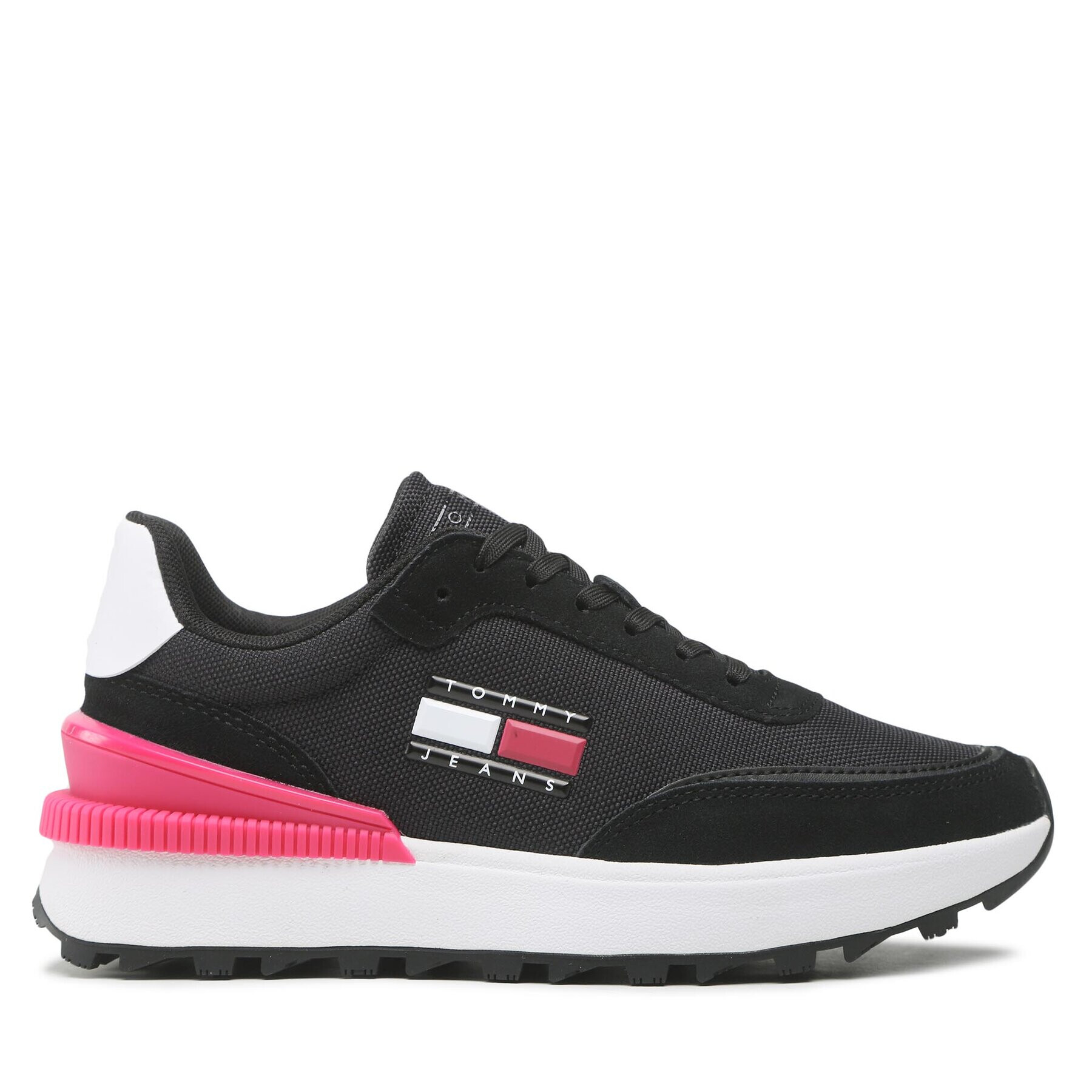 Tommy Jeans Сникърси Wmn Tech Runner EN0EN02028 Черен - Pepit.bg