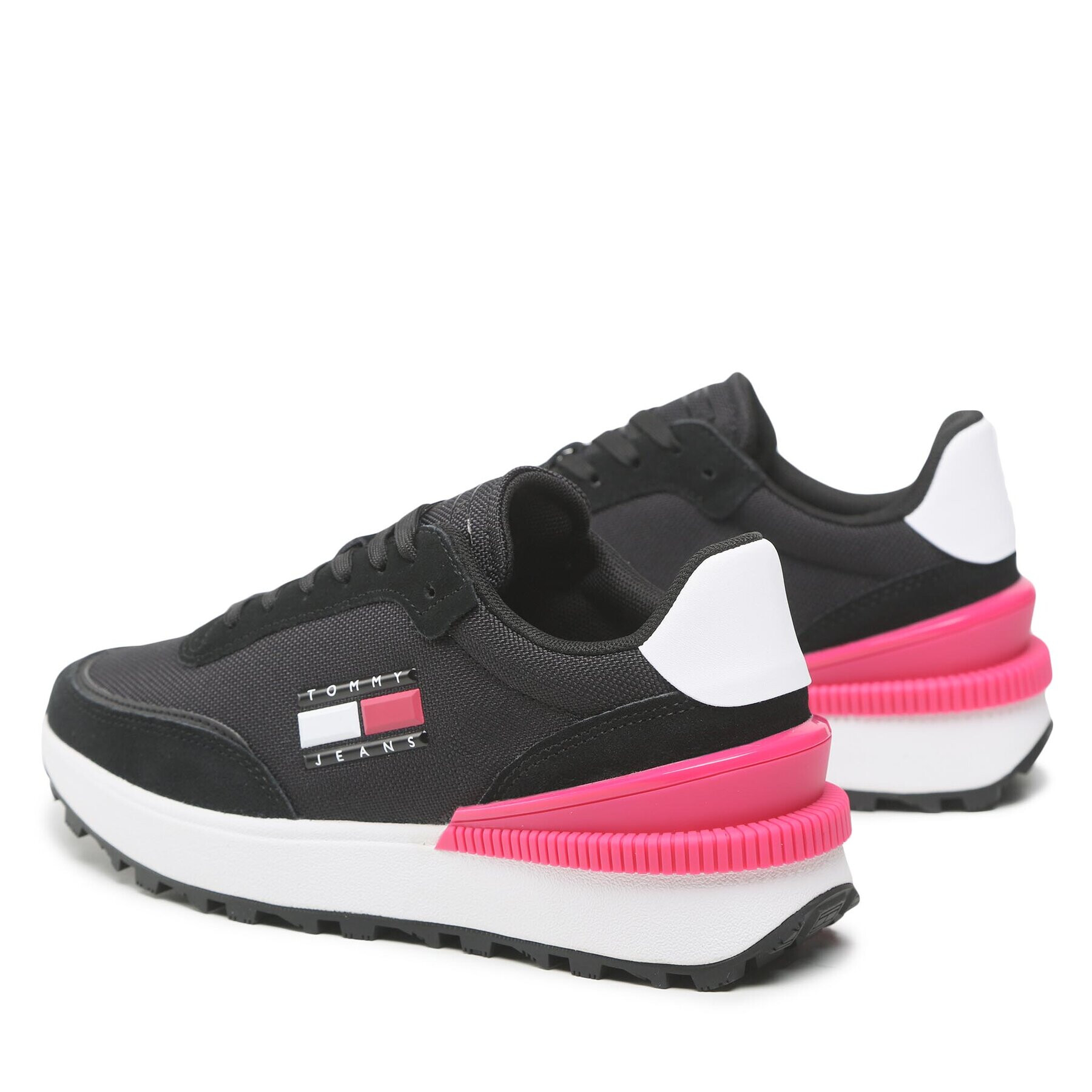 Tommy Jeans Сникърси Wmn Tech Runner EN0EN02028 Черен - Pepit.bg