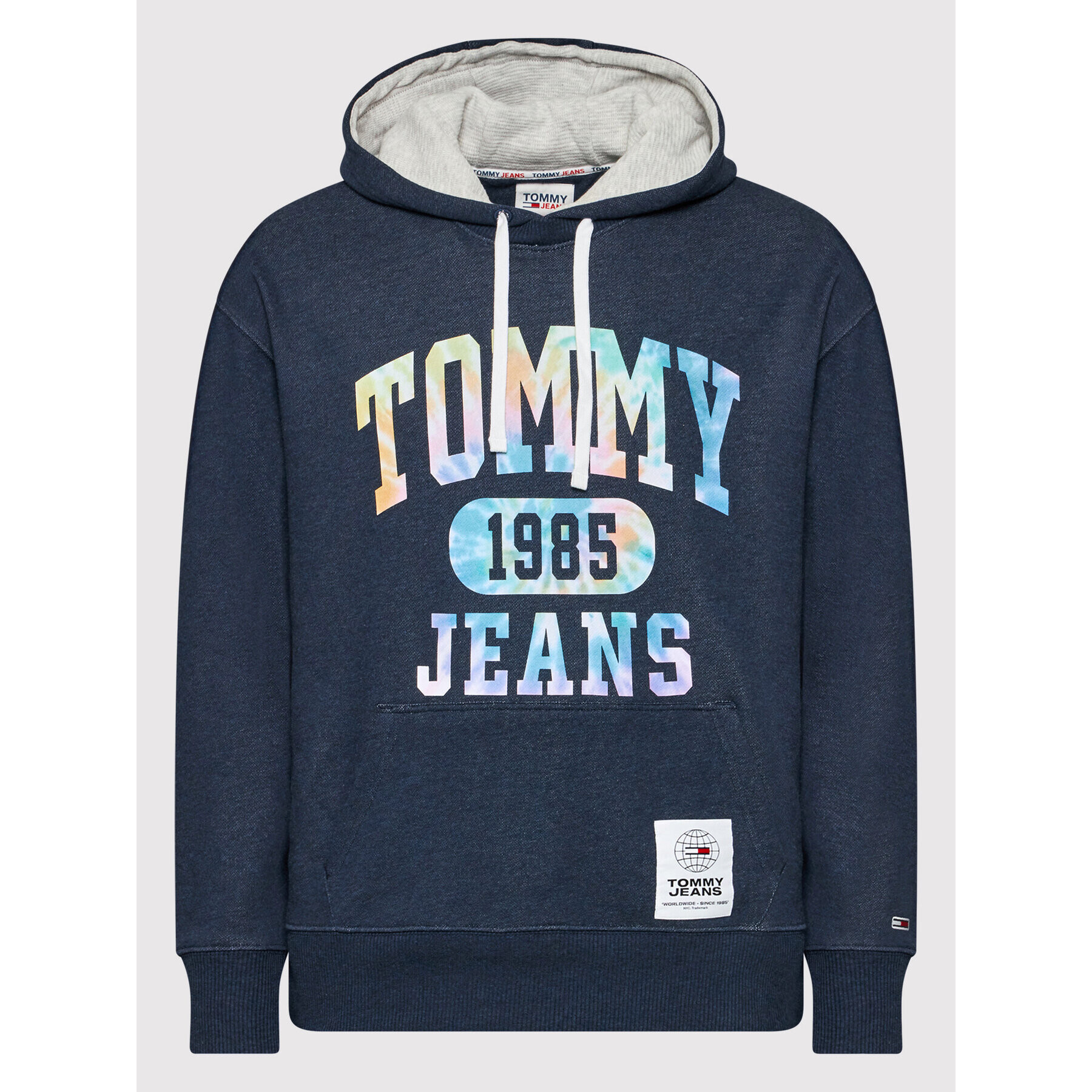 Tommy Jeans Суитшърт College DM0DM12350 Тъмносин Regular Fit - Pepit.bg