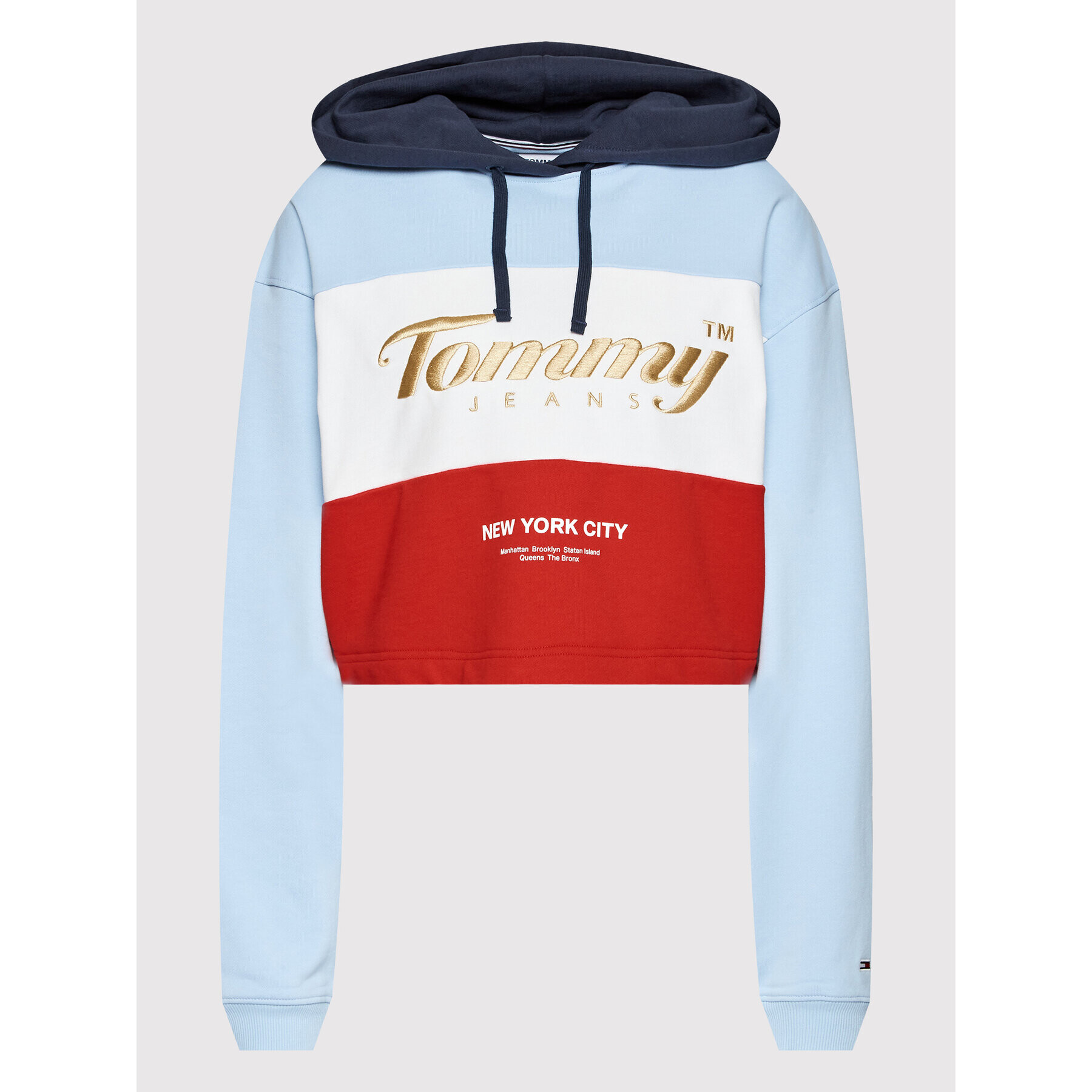 Tommy Jeans Суитшърт Crop Archive DW0DW13831 Цветен Relaxed Fit - Pepit.bg