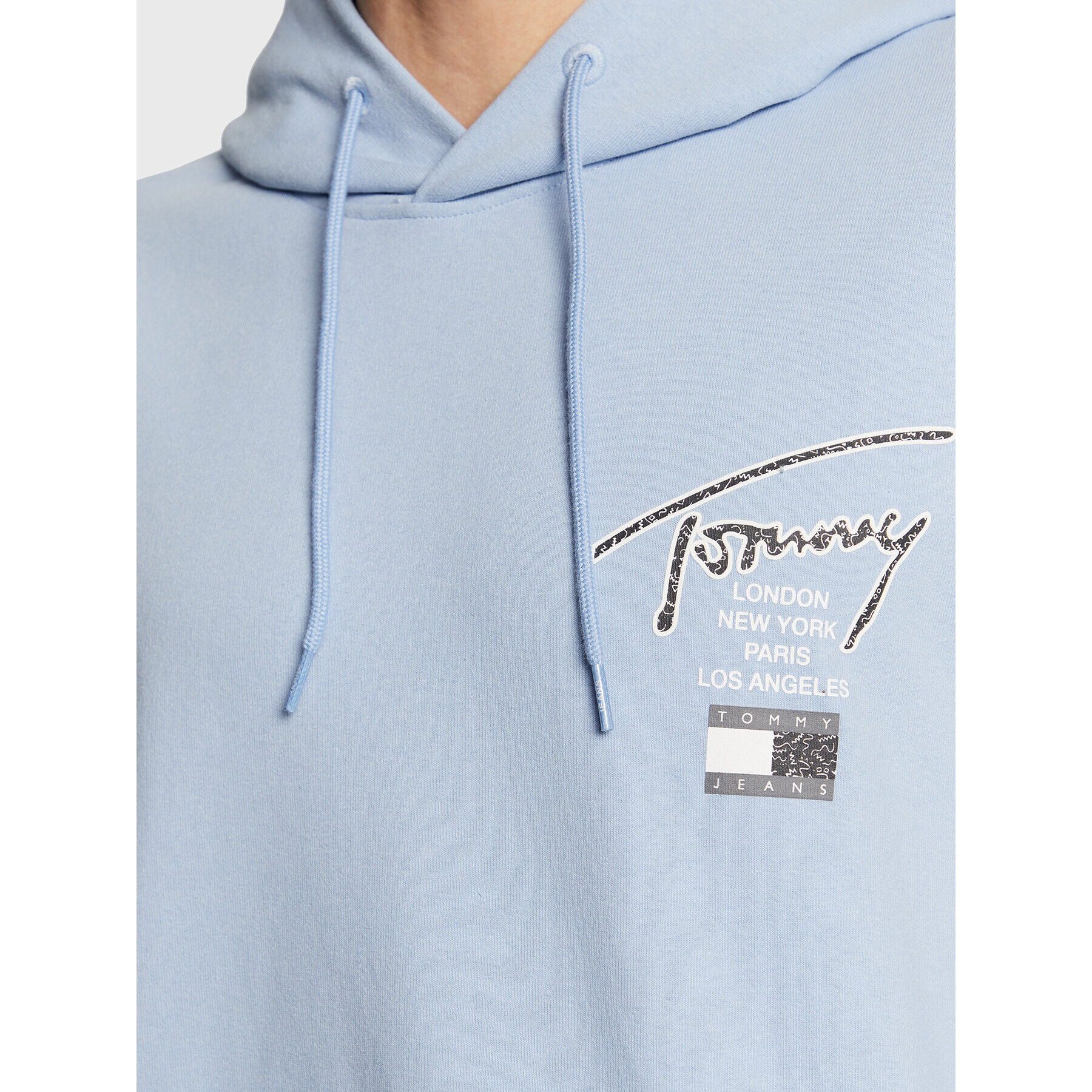 Tommy Jeans Суитшърт DM0DM15693 Син Relaxed Fit - Pepit.bg