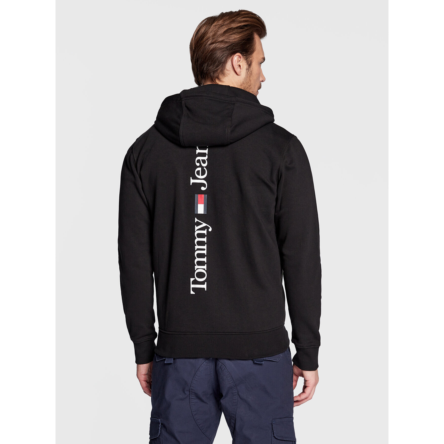 Tommy Jeans Суитшърт DM0DM15694 Черен Regular Fit - Pepit.bg