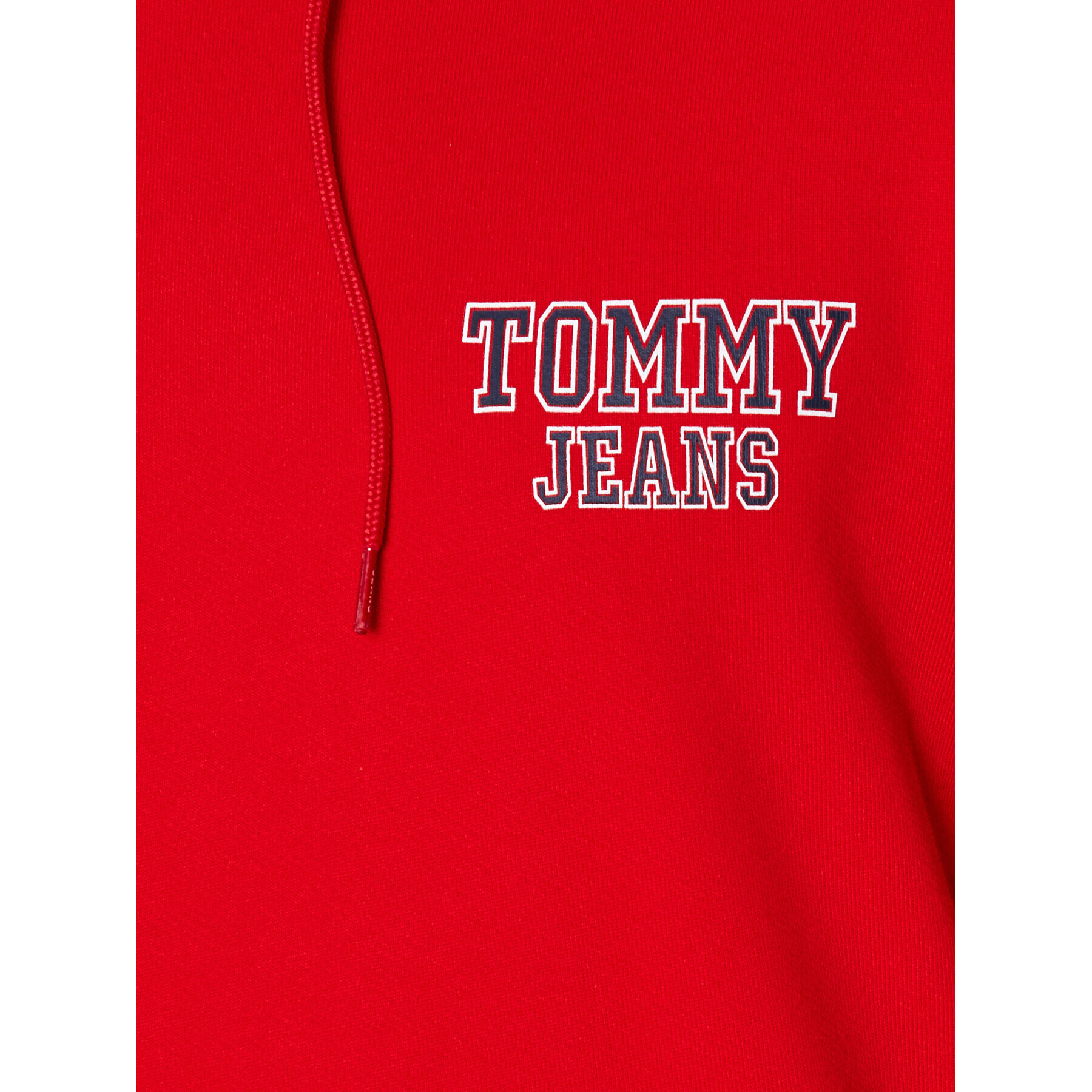 Tommy Jeans Суитшърт DM0DM16365 Червен Regular Fit - Pepit.bg