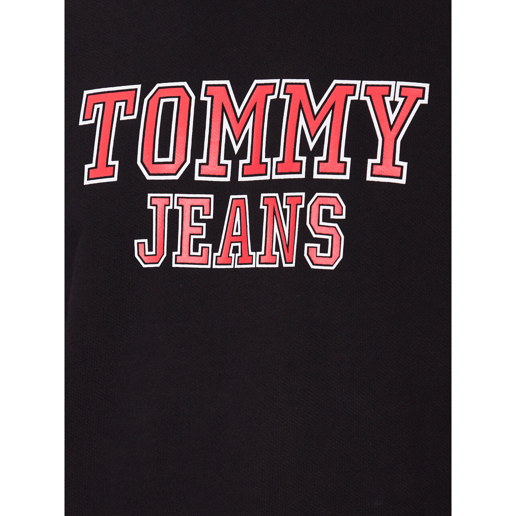 Tommy Jeans Суитшърт DM0DM16366 Черен Regular Fit - Pepit.bg