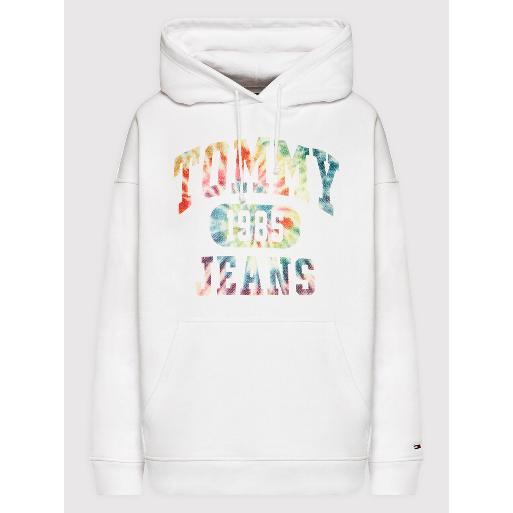 Tommy Jeans Суитшърт DW0DW11830 Бял Oversize - Pepit.bg