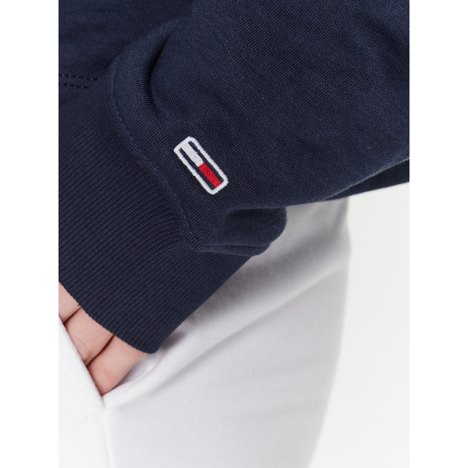 Tommy Jeans Суитшърт DW0DW15409 Тъмносин Regular Fit - Pepit.bg