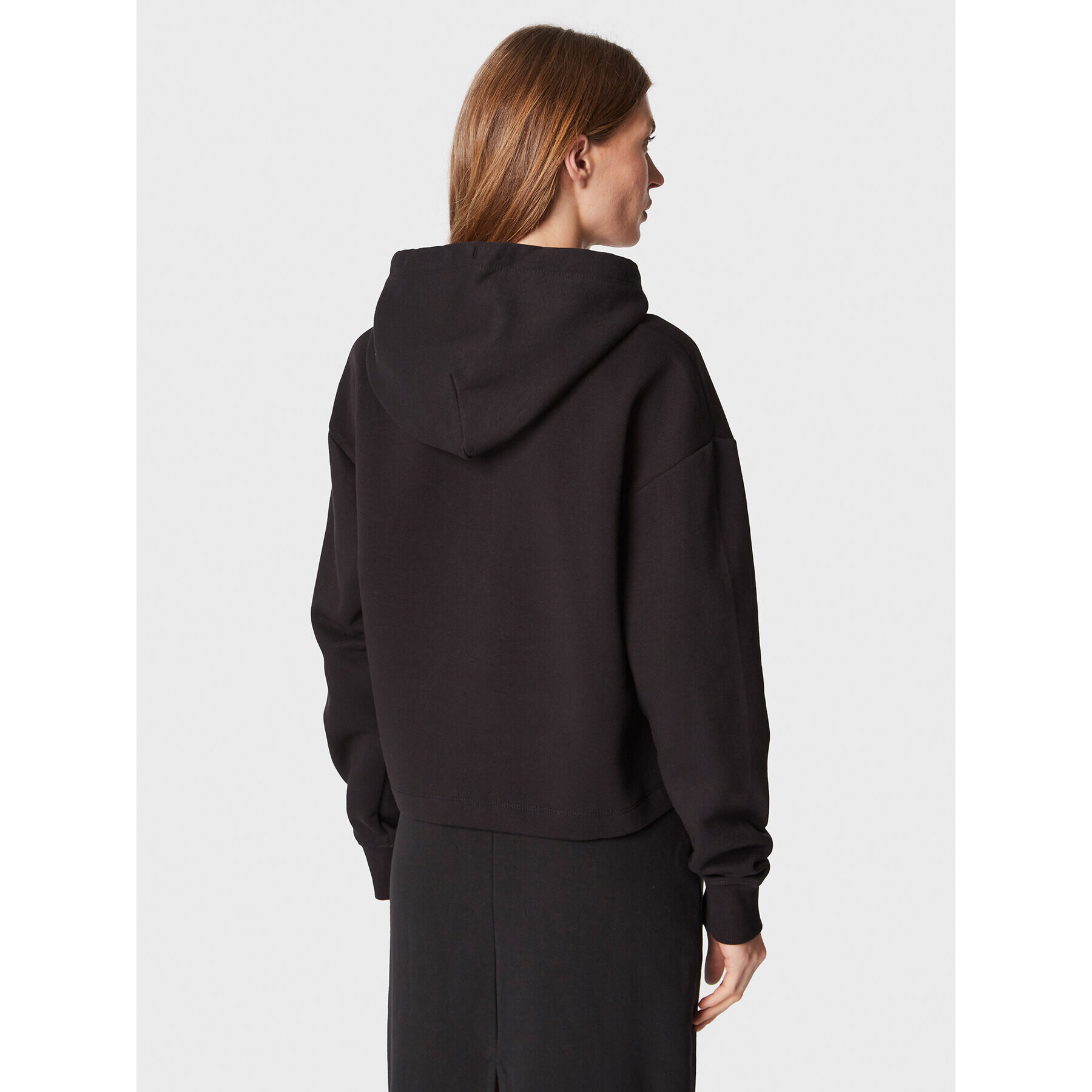 Tommy Jeans Суитшърт Essential Logo DW0DW14327 Черен Relaxed Fit - Pepit.bg