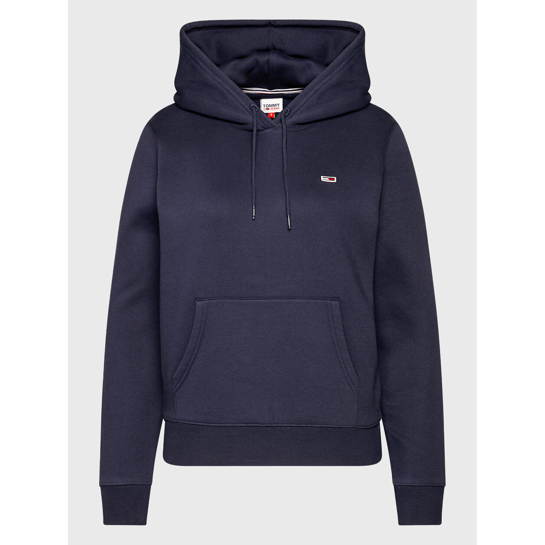 Tommy Jeans Суитшърт Fleece Hoodie DW0DW09228 Тъмносин Regular Fit - Pepit.bg