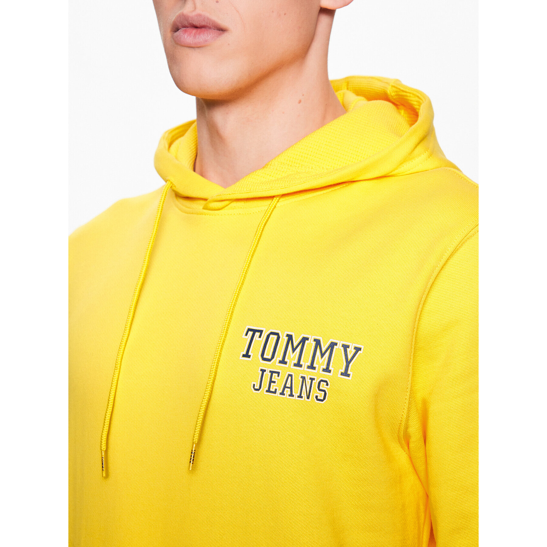 Tommy Jeans Суитшърт Graphic DM0DM16365 Жълт Regular Fit - Pepit.bg