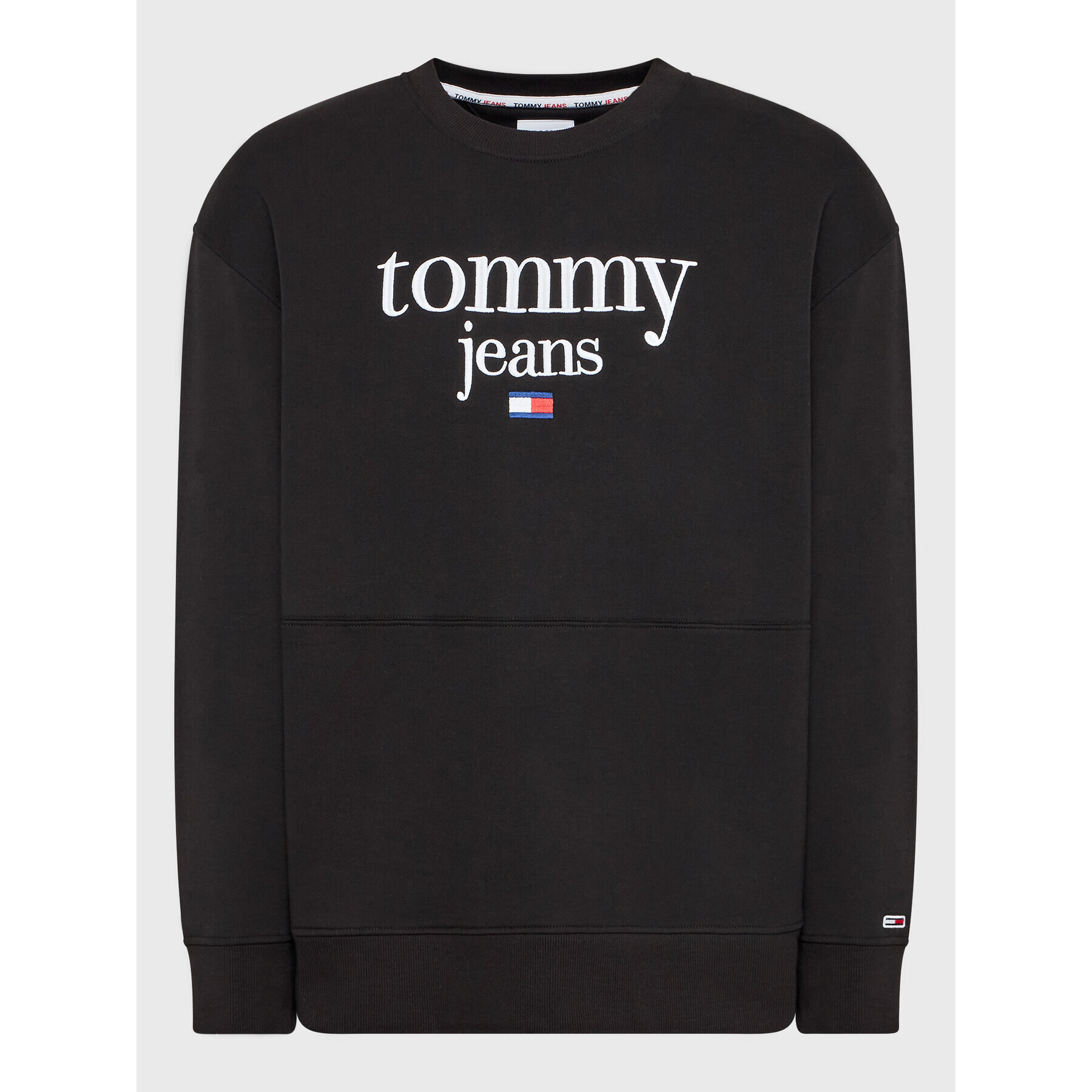 Tommy Jeans Суитшърт Modern Corp Logo DM0DM15029 Черен Regular Fit - Pepit.bg